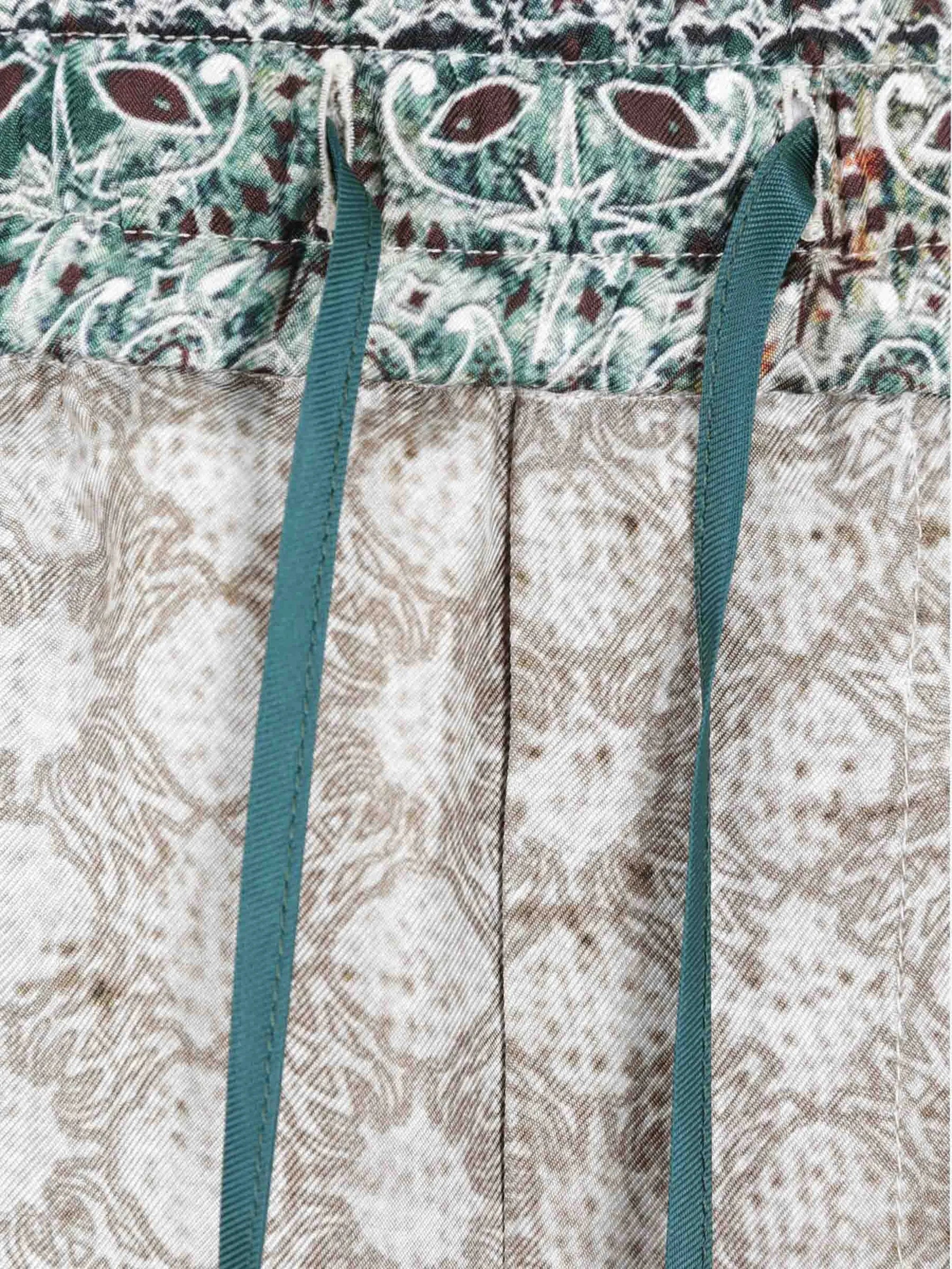 printed bermuda shorts