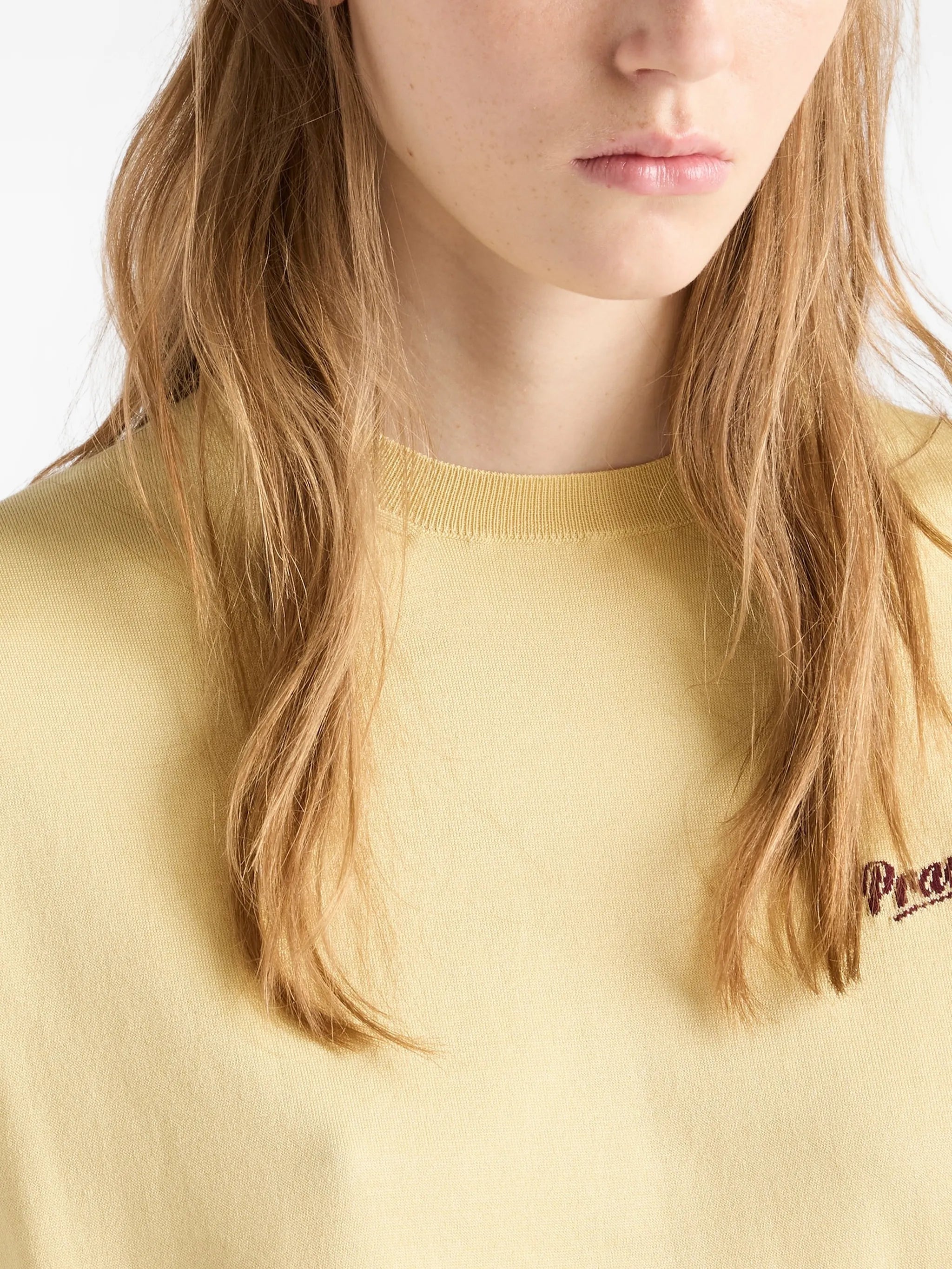 silk crew-neck sweater
