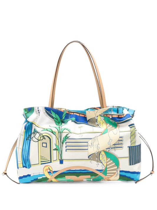 Ella graphic-print tote bag