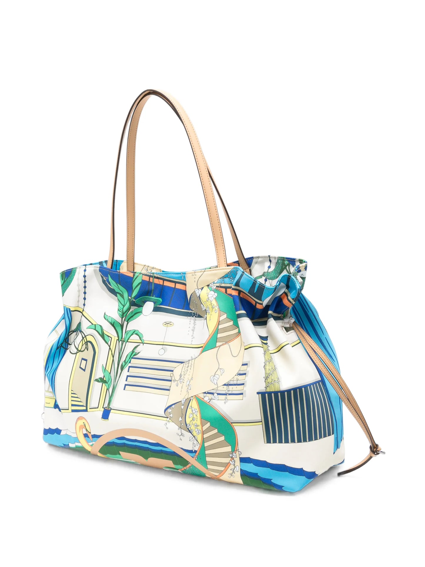 Ella graphic-print tote bag