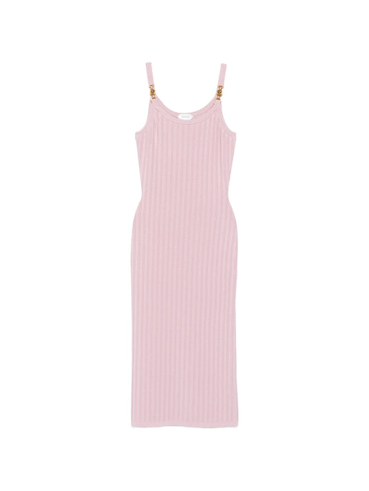 Medusa rib-knit midi dress