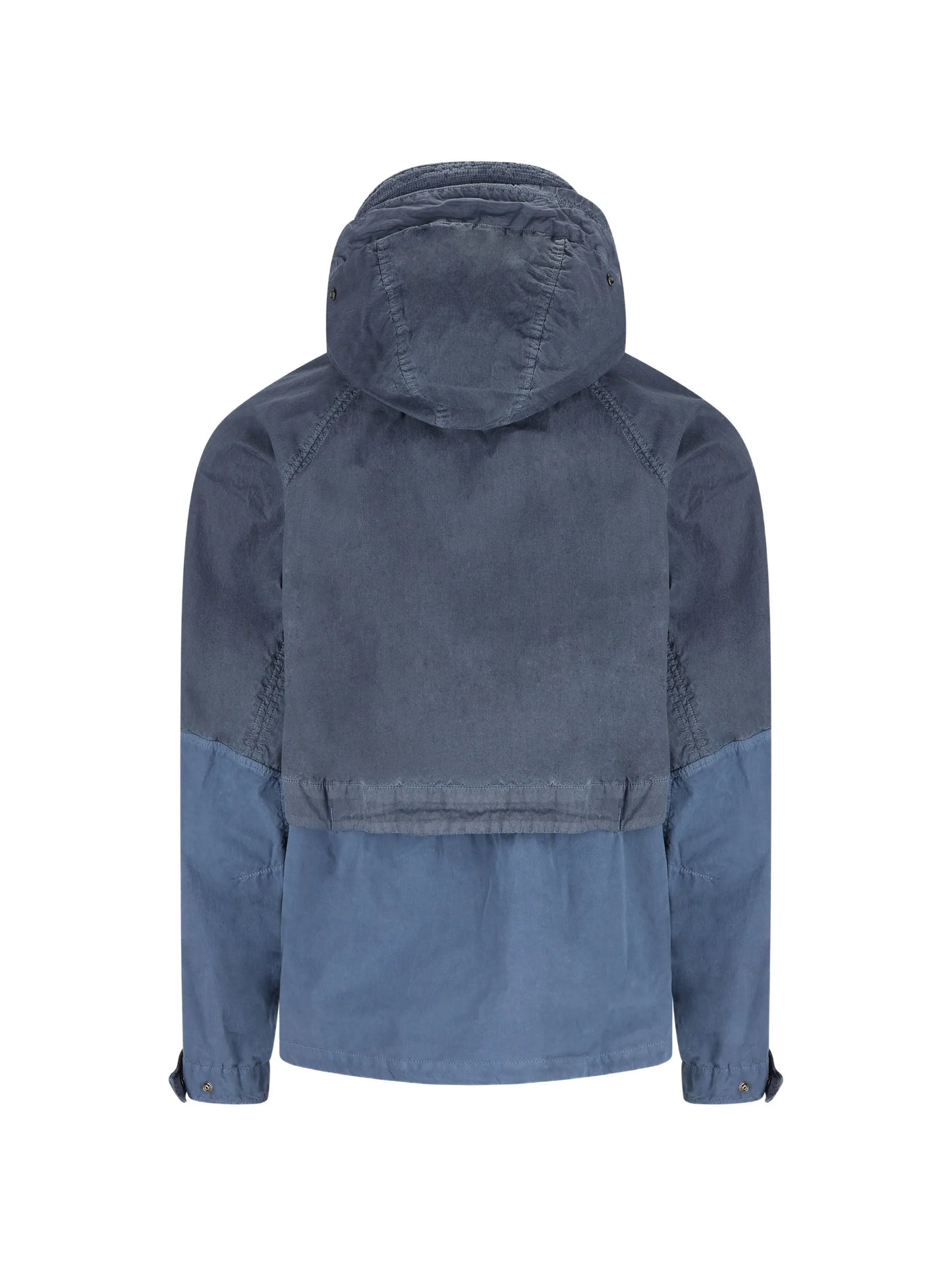 hooded zip-up jacket