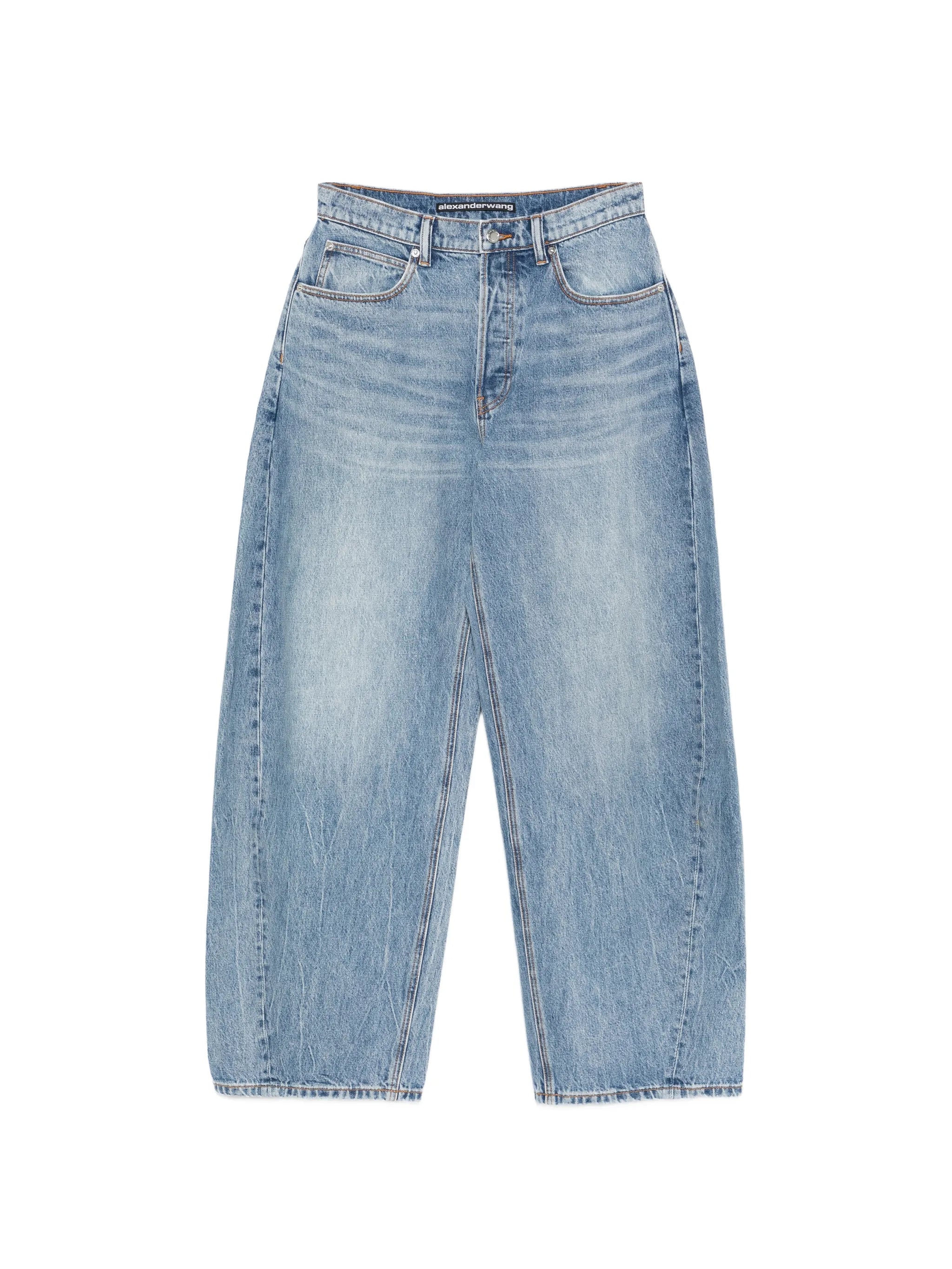 button jeans