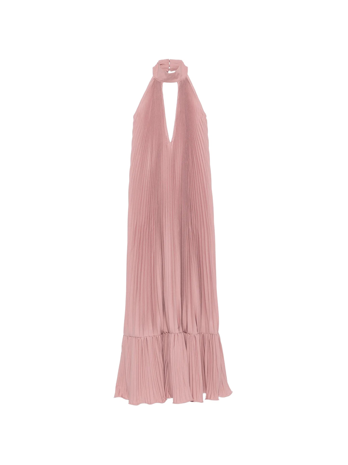 Libertie pleated maxi dress