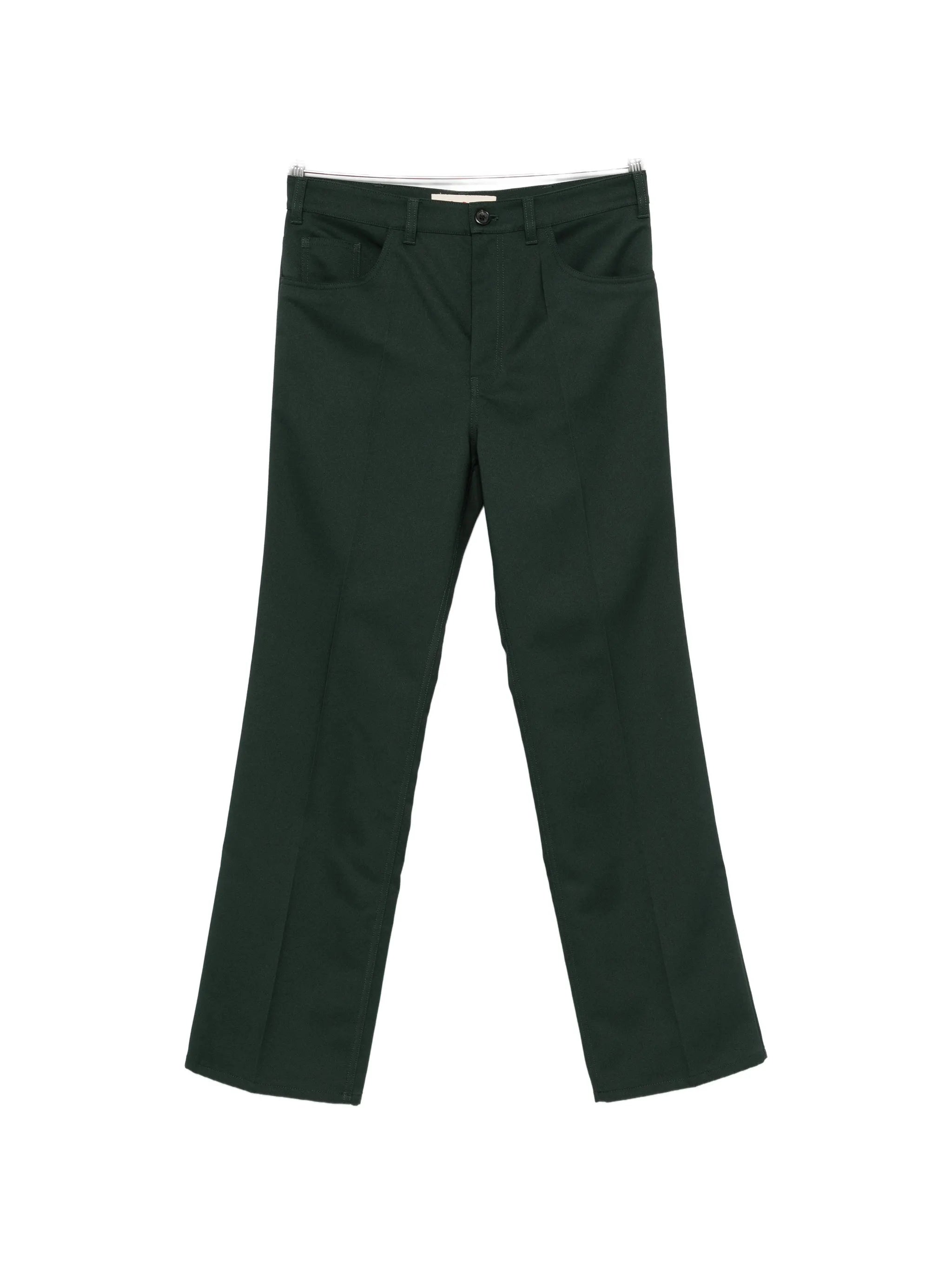 straight-leg trousers