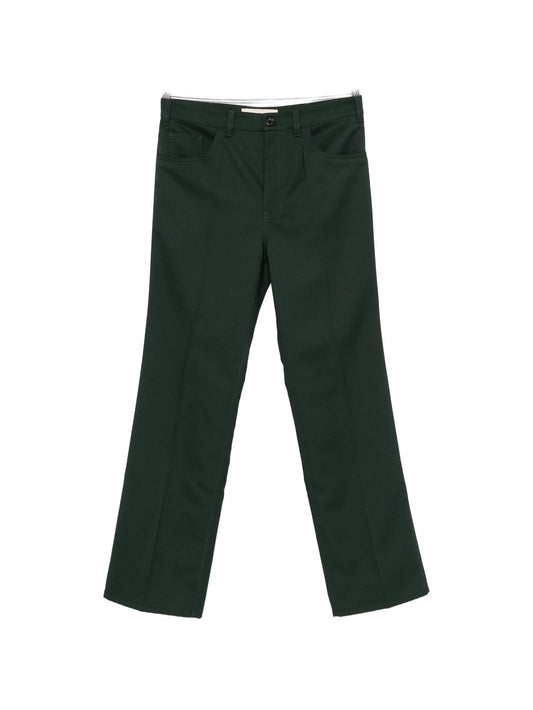 straight-leg trousers