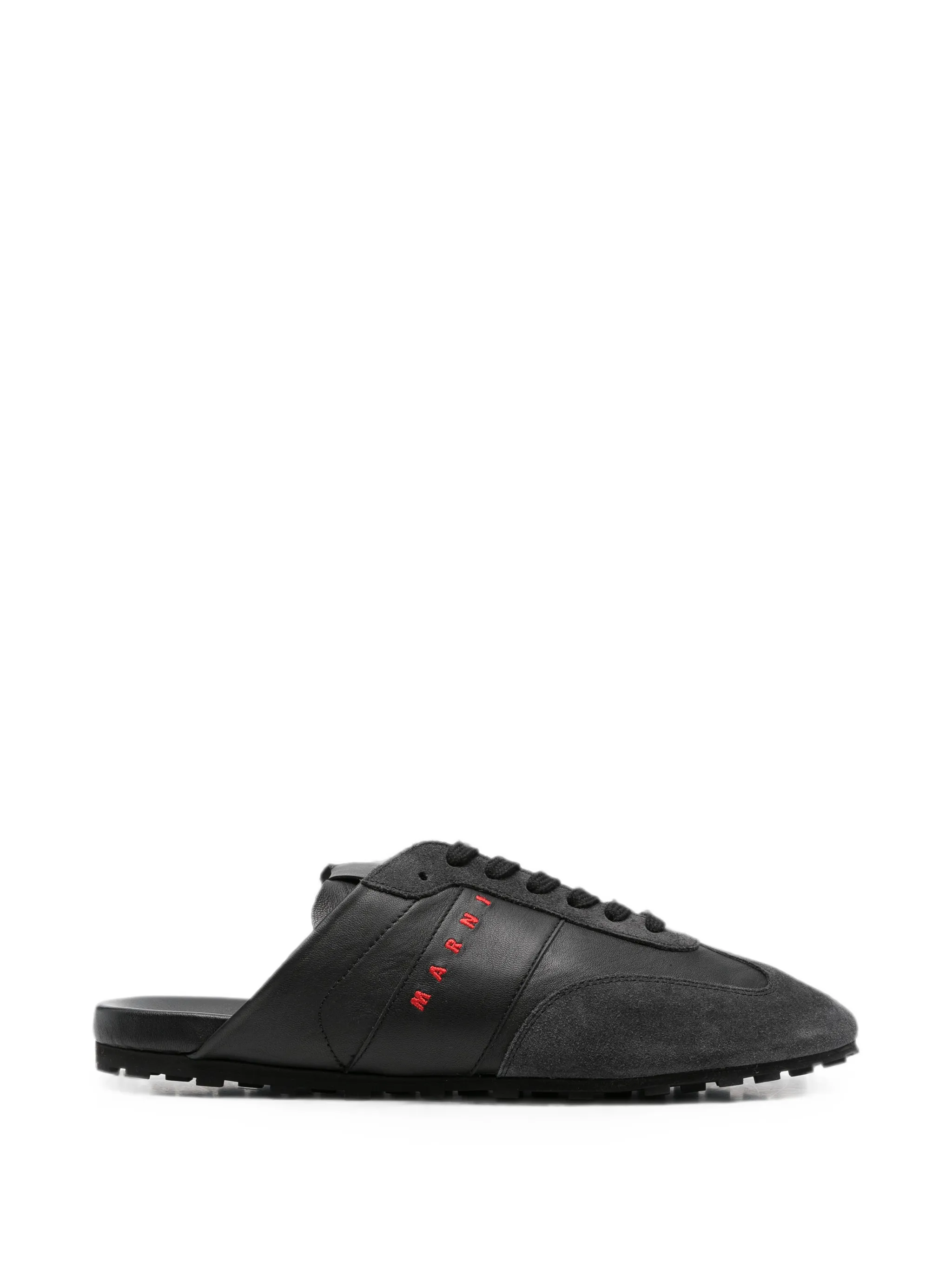 nappa leather and suede Softy Soccer slip-on sneakers