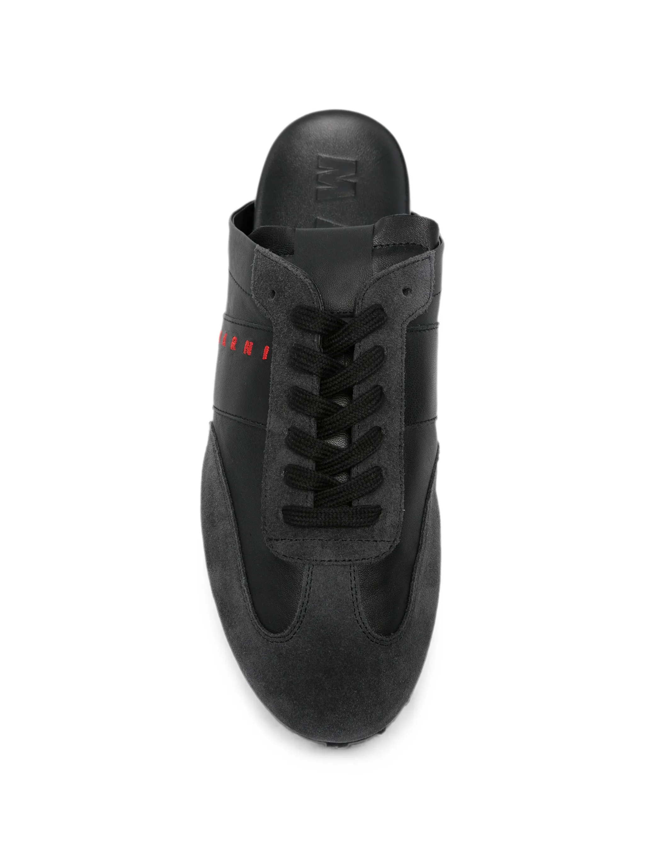 nappa leather and suede Softy Soccer slip-on sneakers