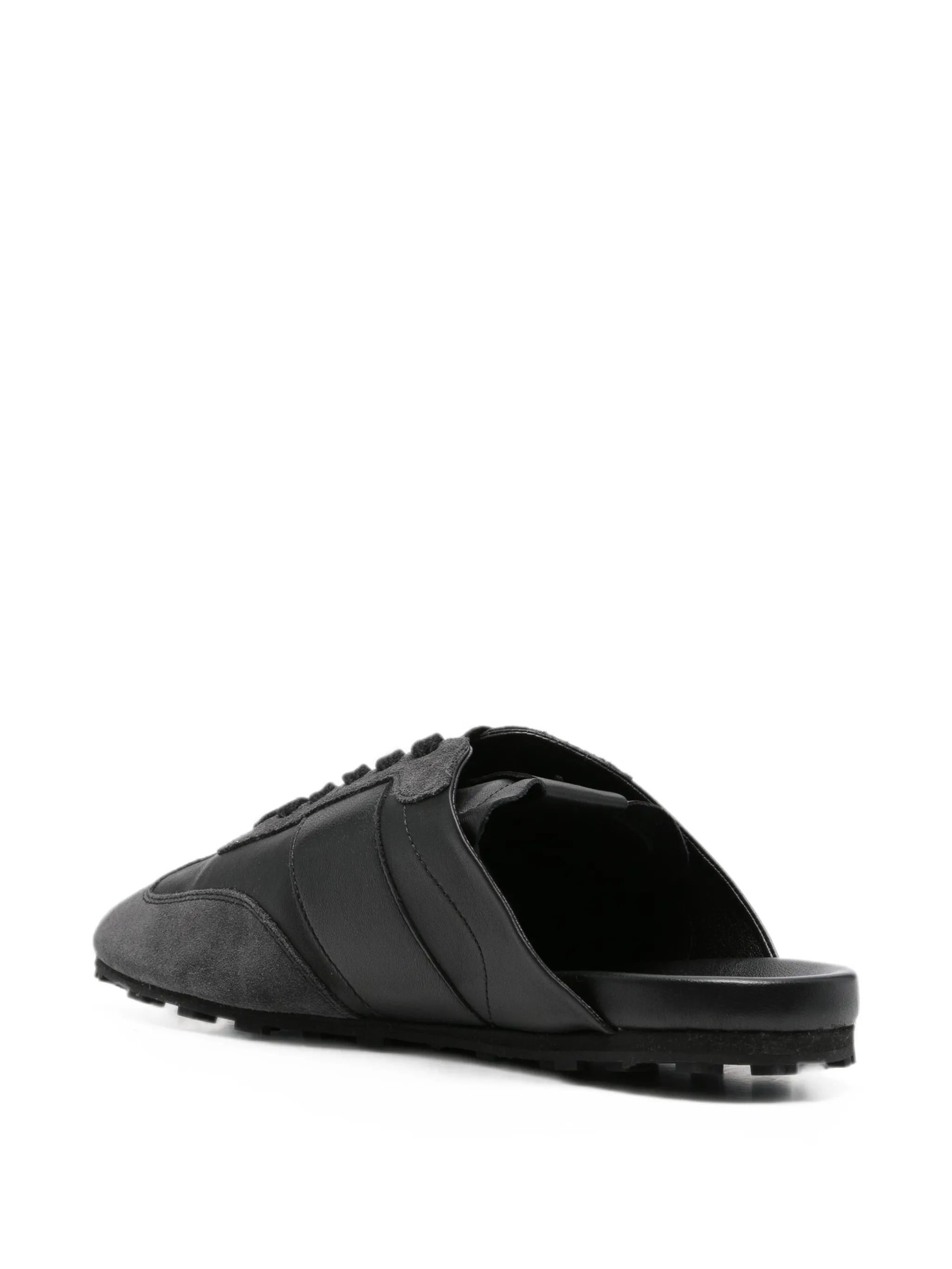 nappa leather and suede Softy Soccer slip-on sneakers