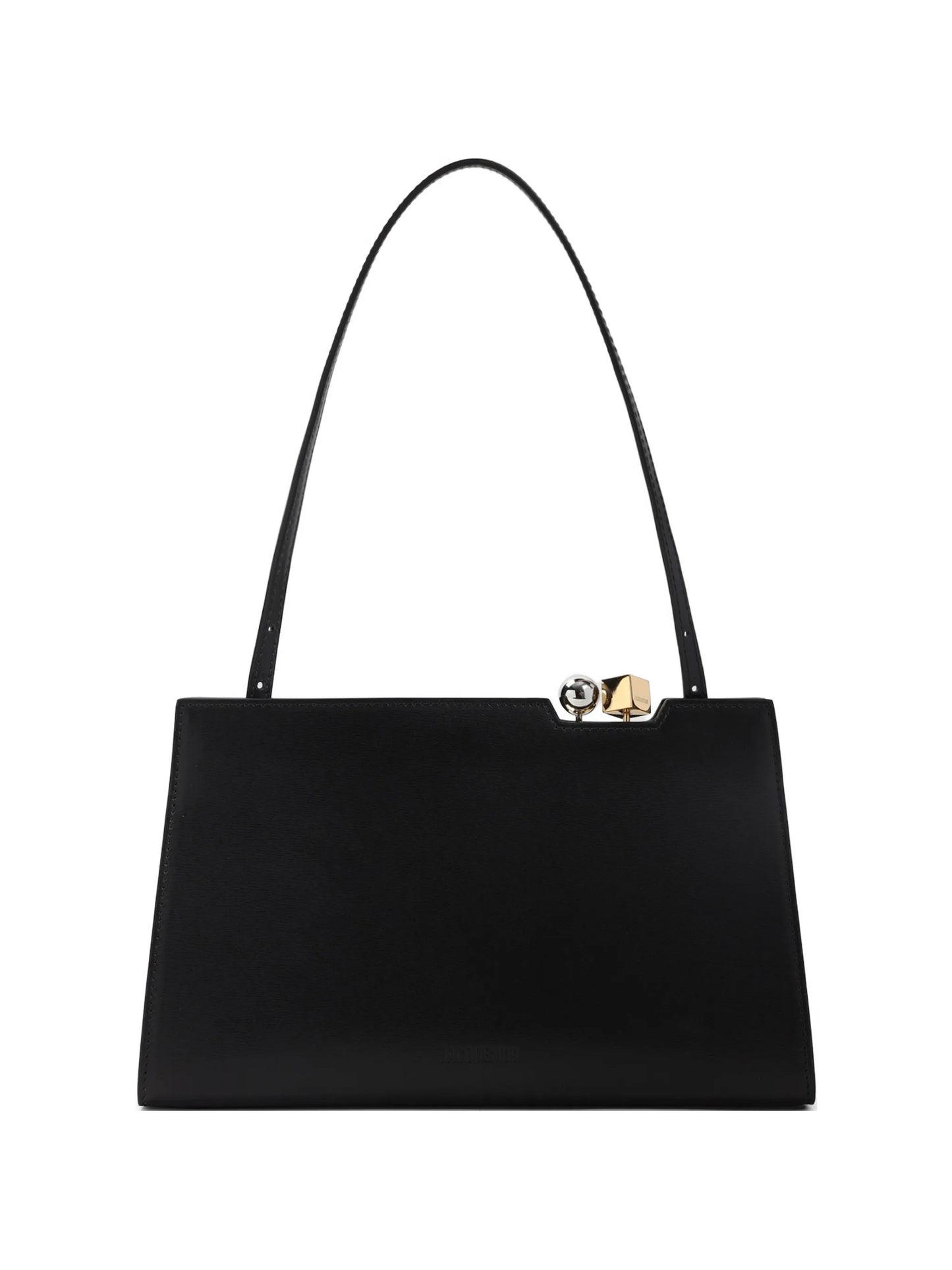 Le Salon leather clutch bag