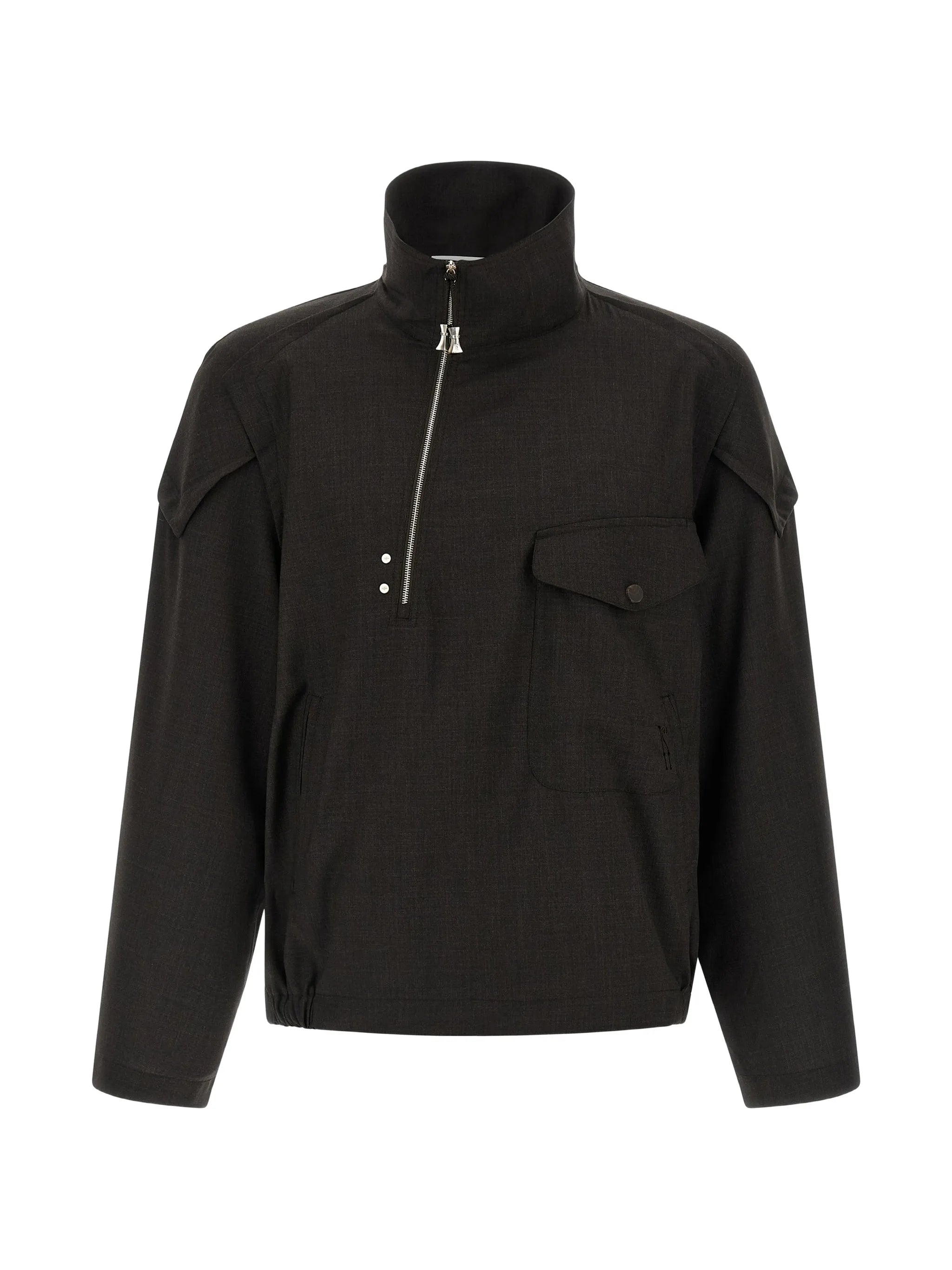 zip-detail jacket