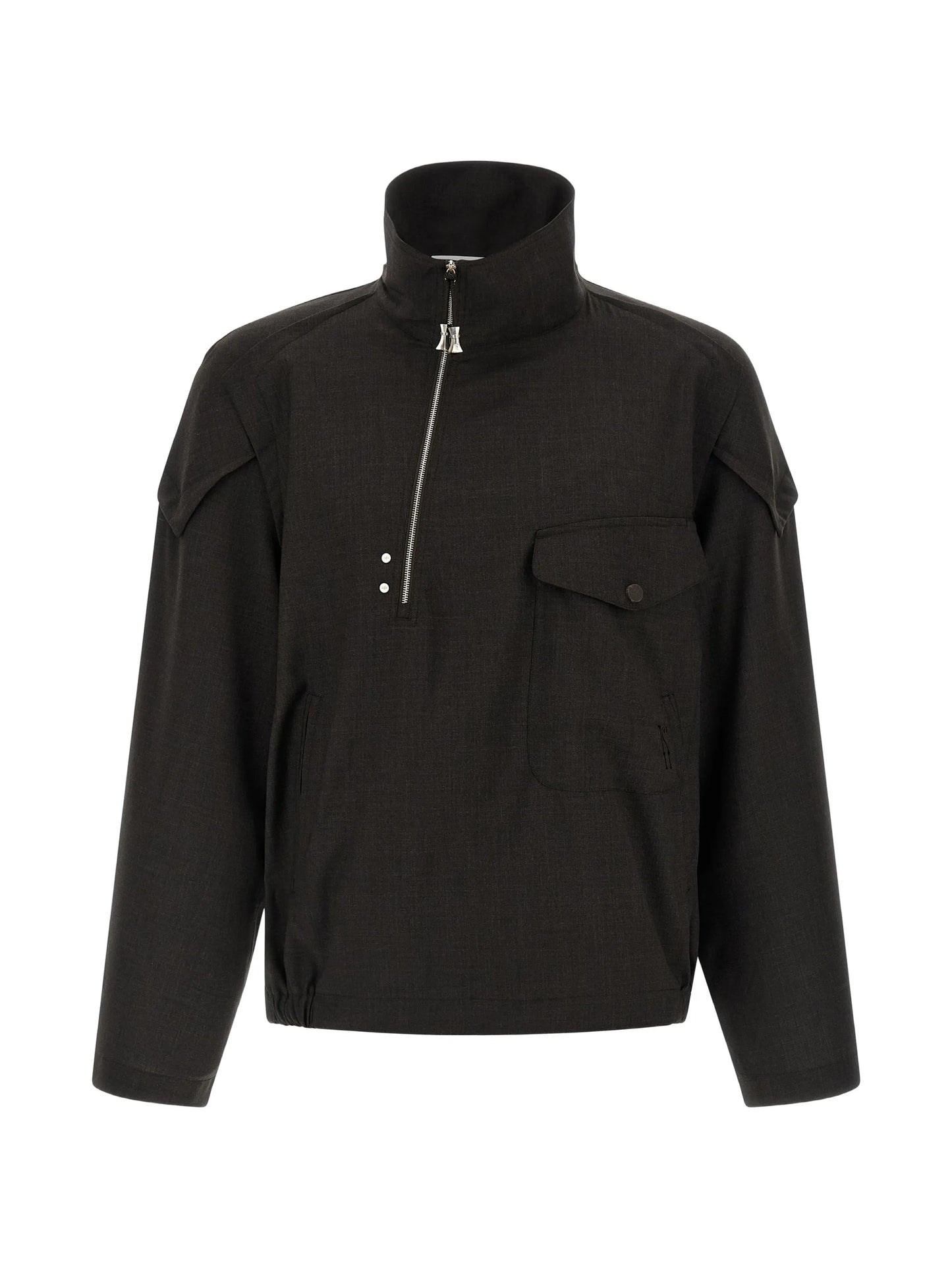 zip-detail jacket