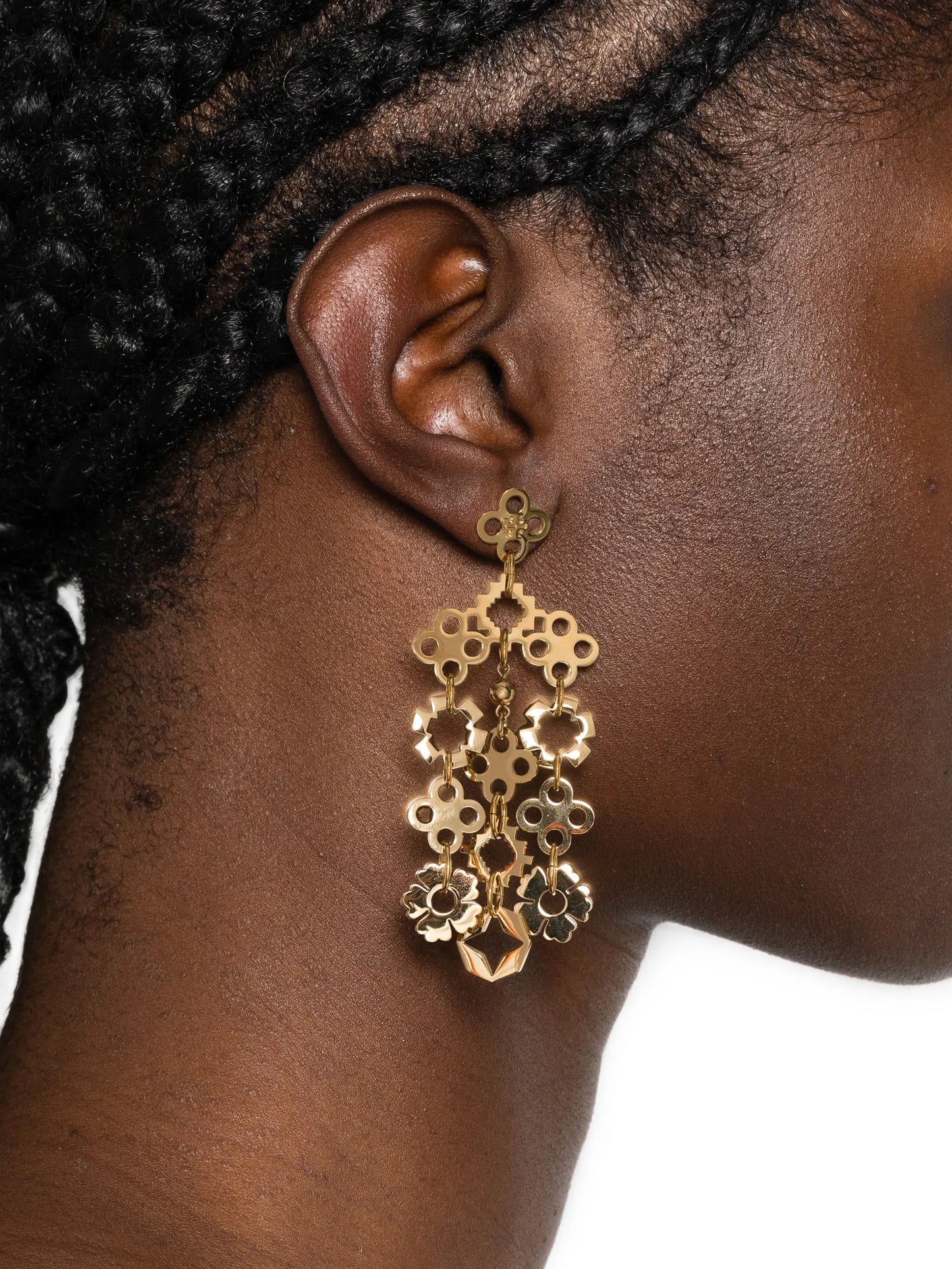 Forget Me Not chandelier earrings