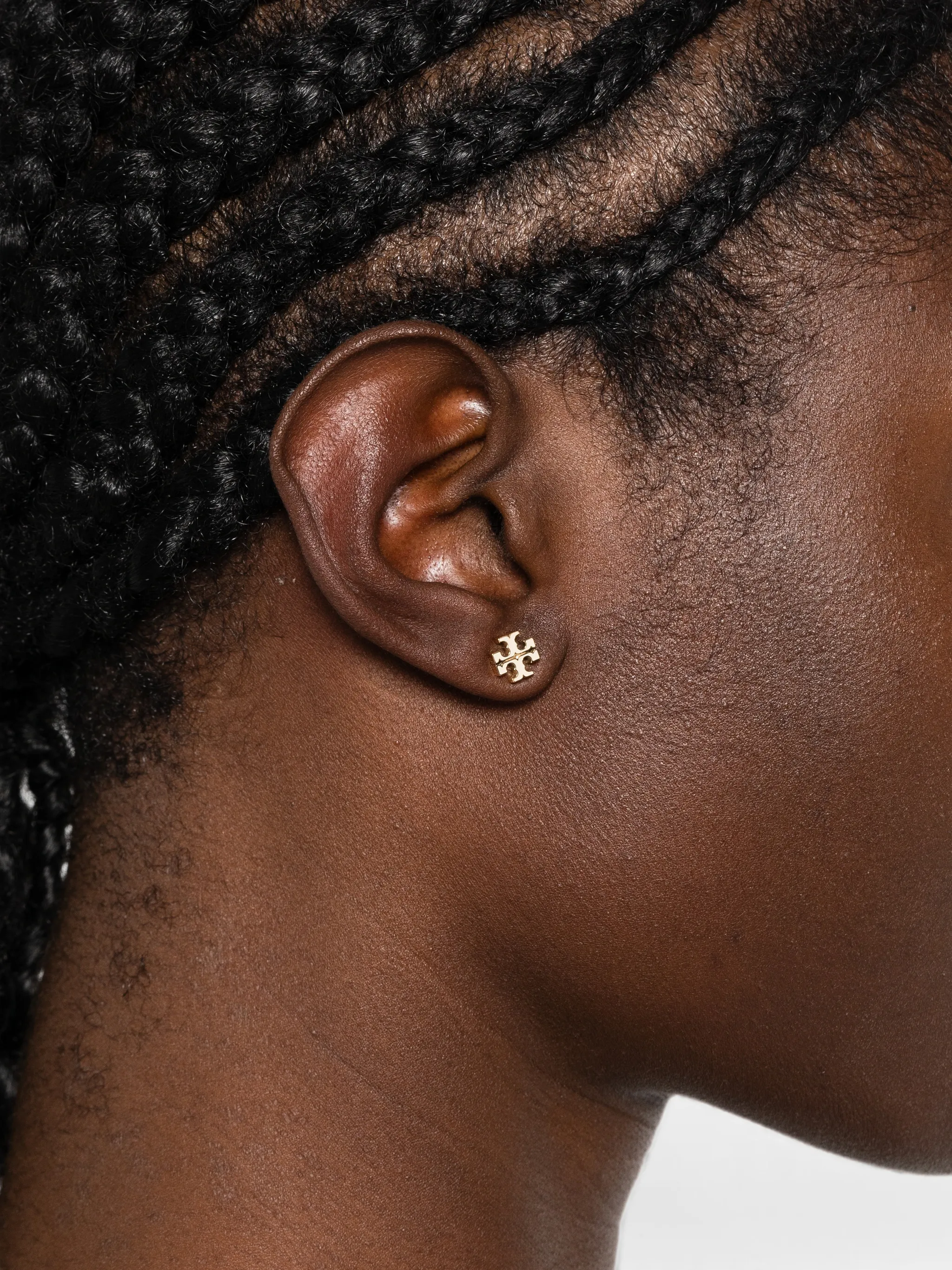 Small Icon enamel stud earrings