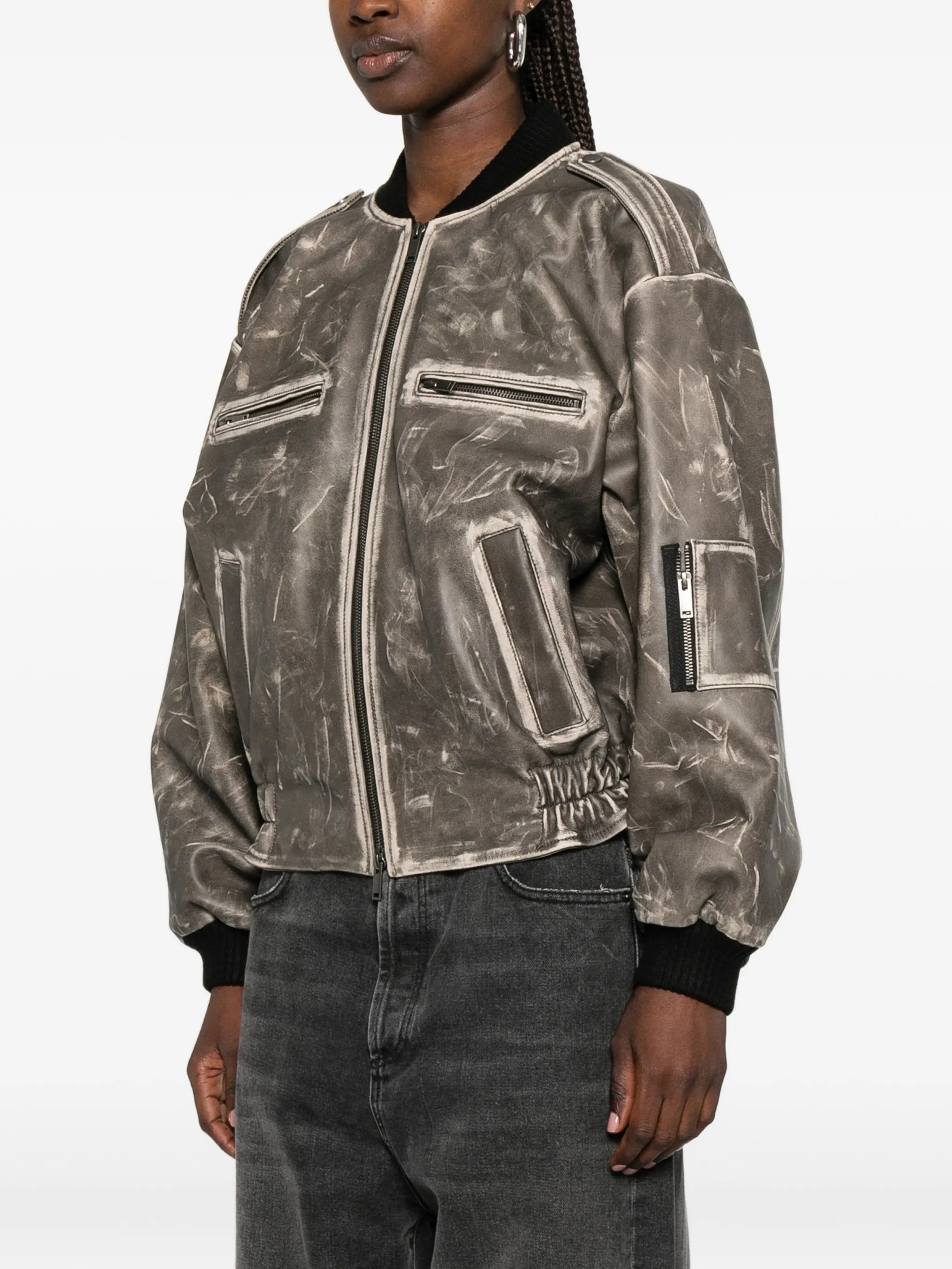 Luna distressed jacket