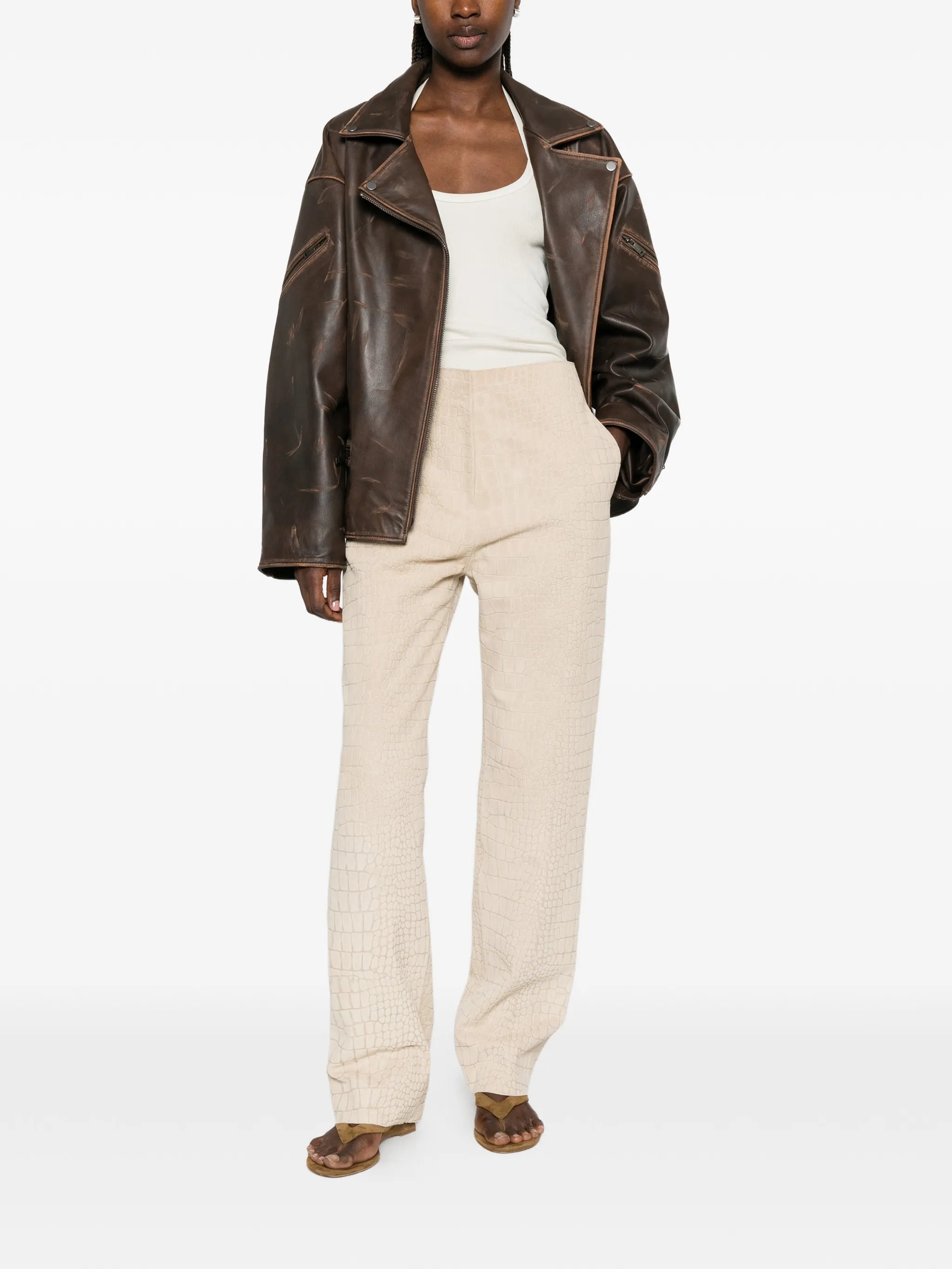 Samantha distressed jacket