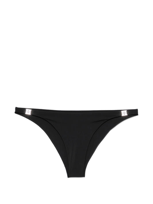 logo-plaque bikini bottoms