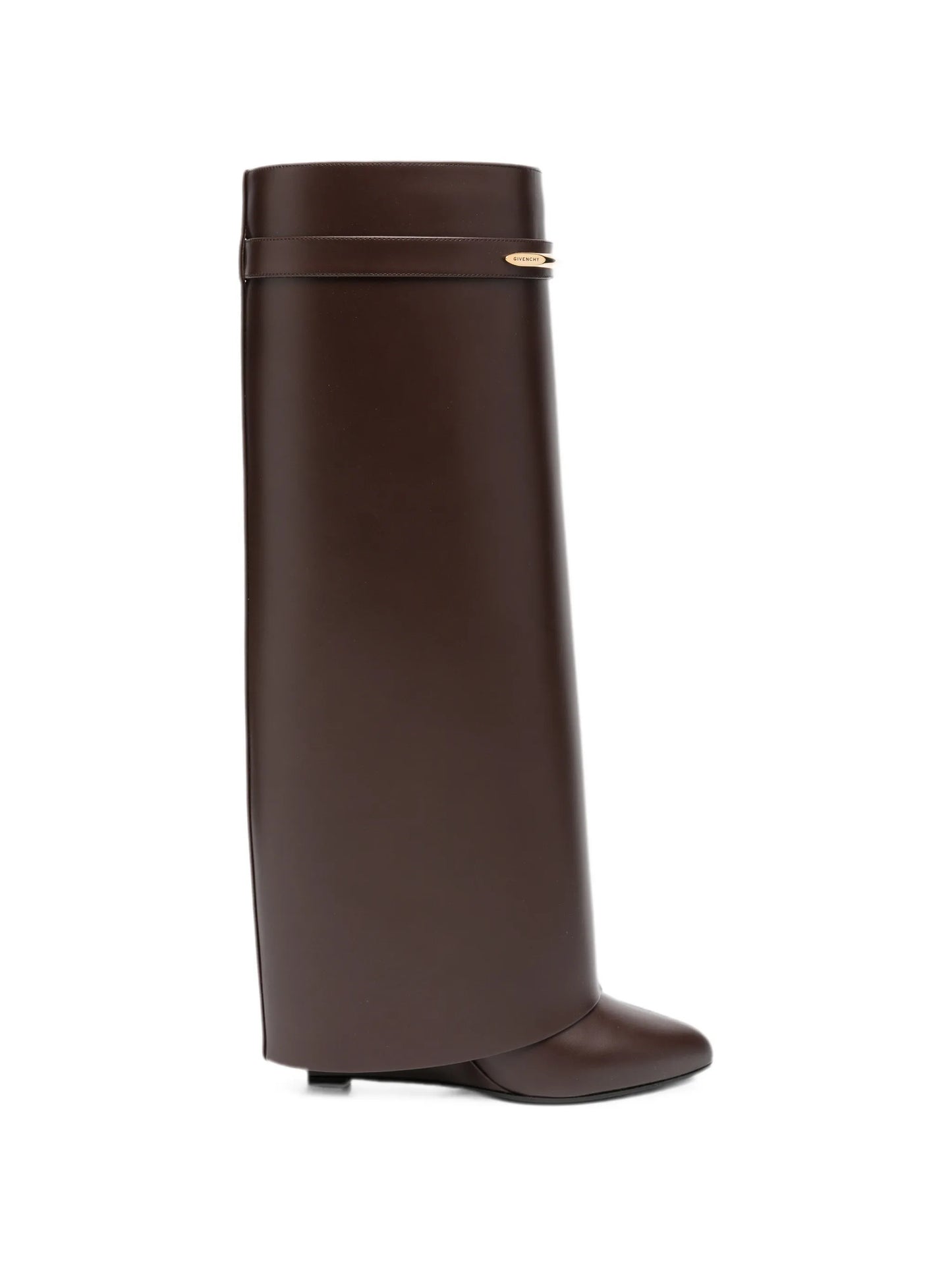 Shark Pinch leather knee-high boots