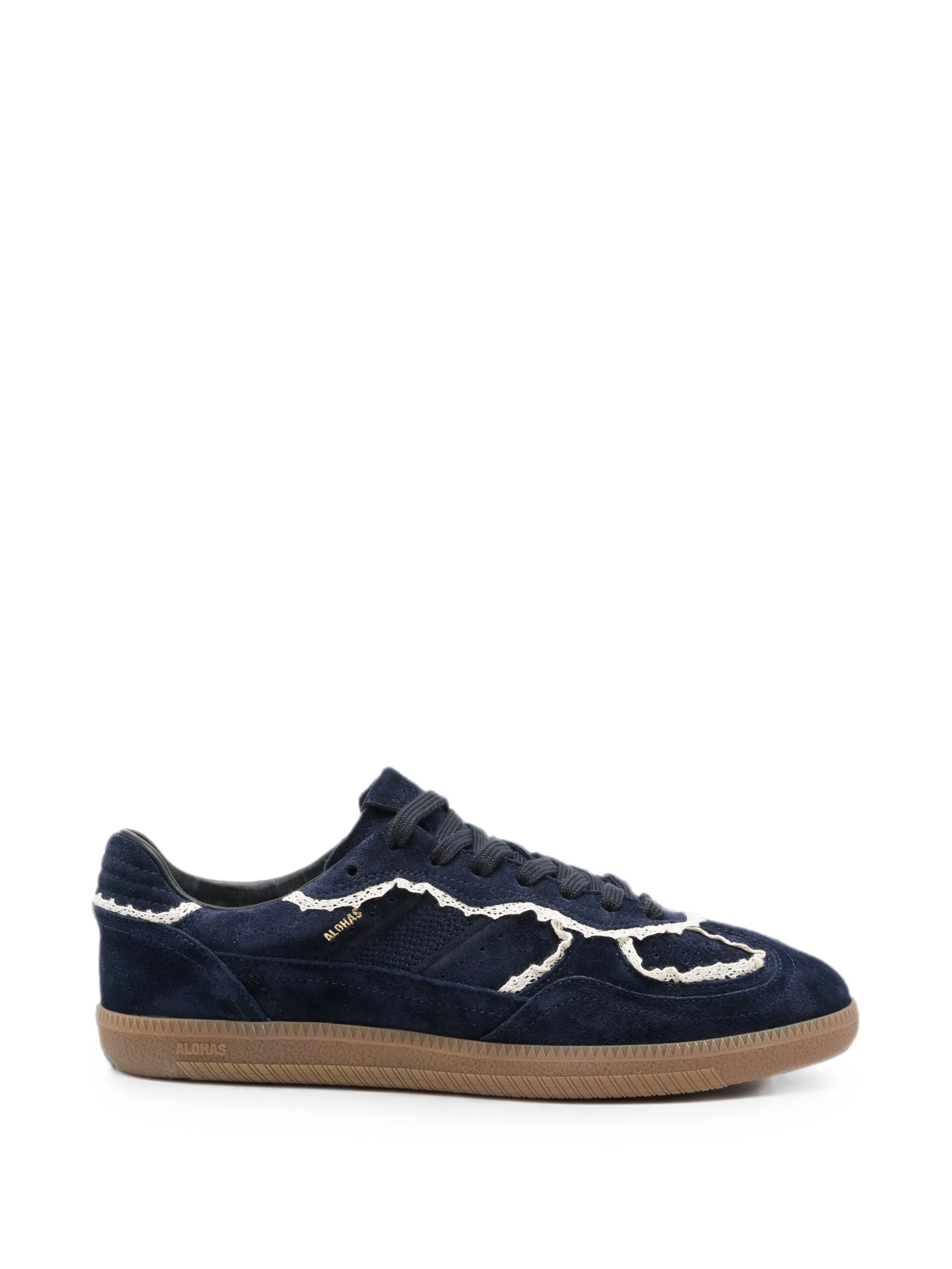 TB.490 crochet leather sneakers