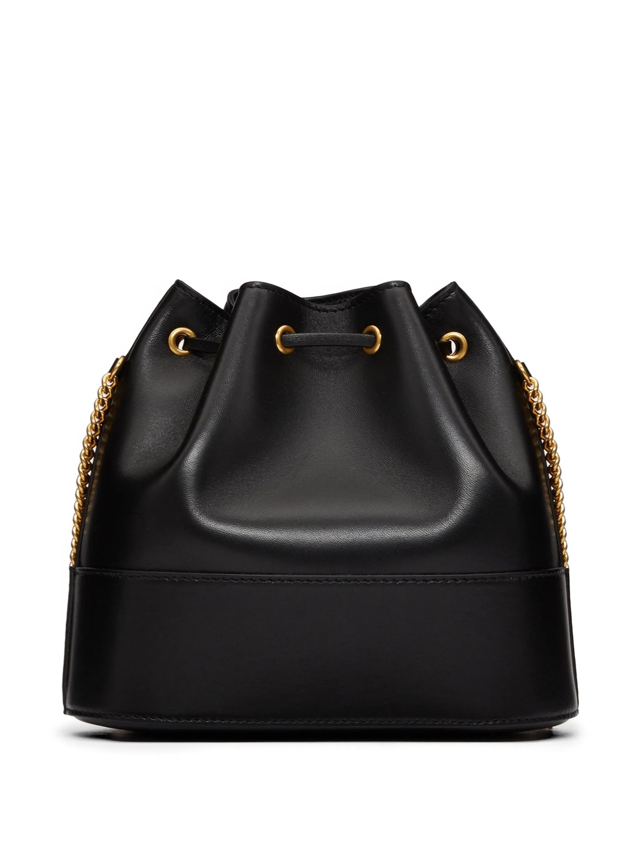 mini VLogo signature bucket bag in nappa leather
