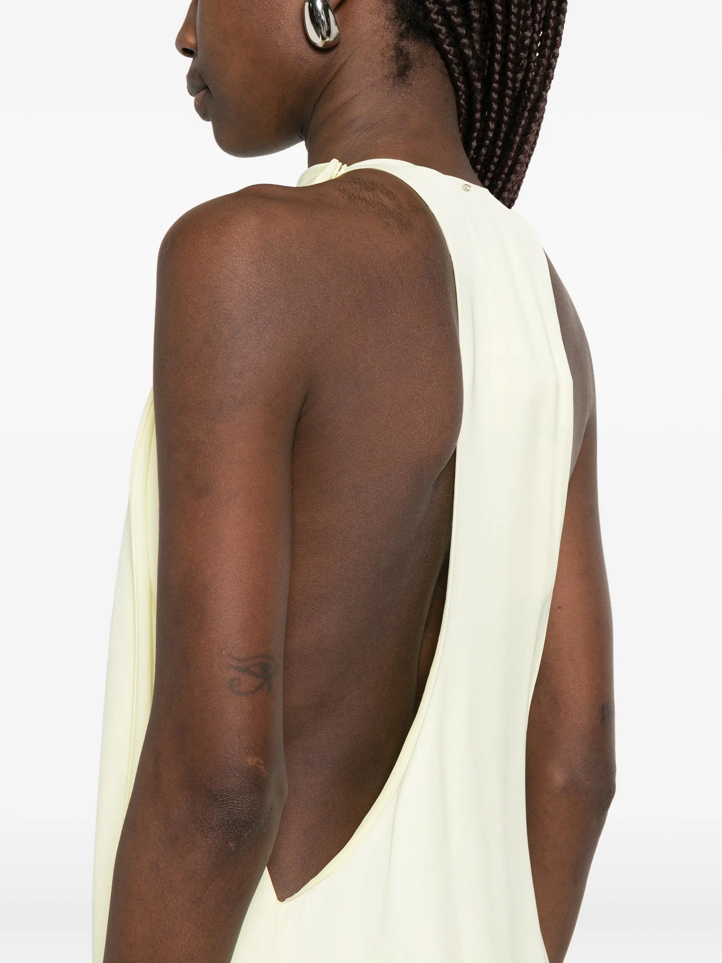 Dolmen asymmetric midi dress