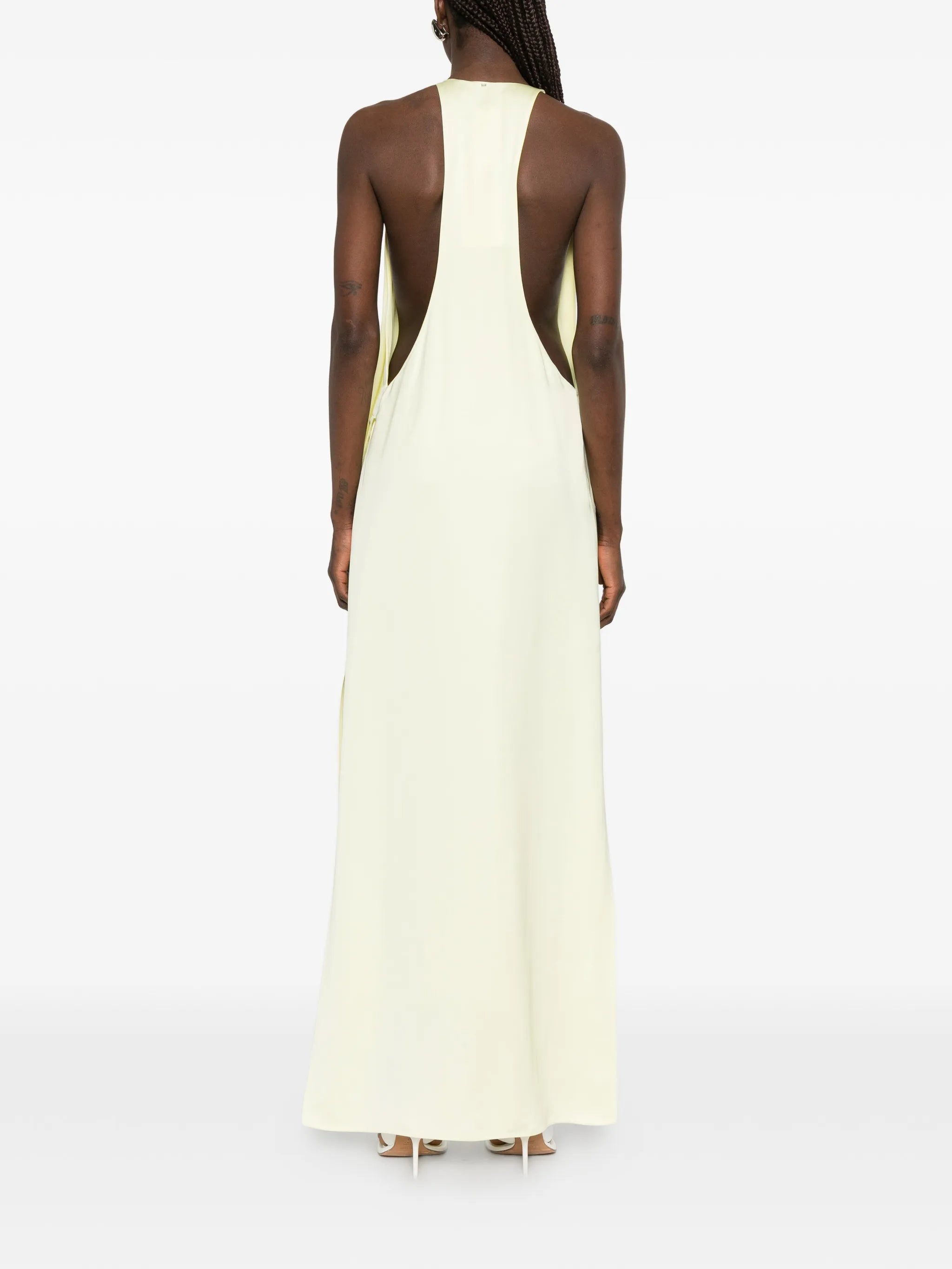 Dolmen asymmetric midi dress