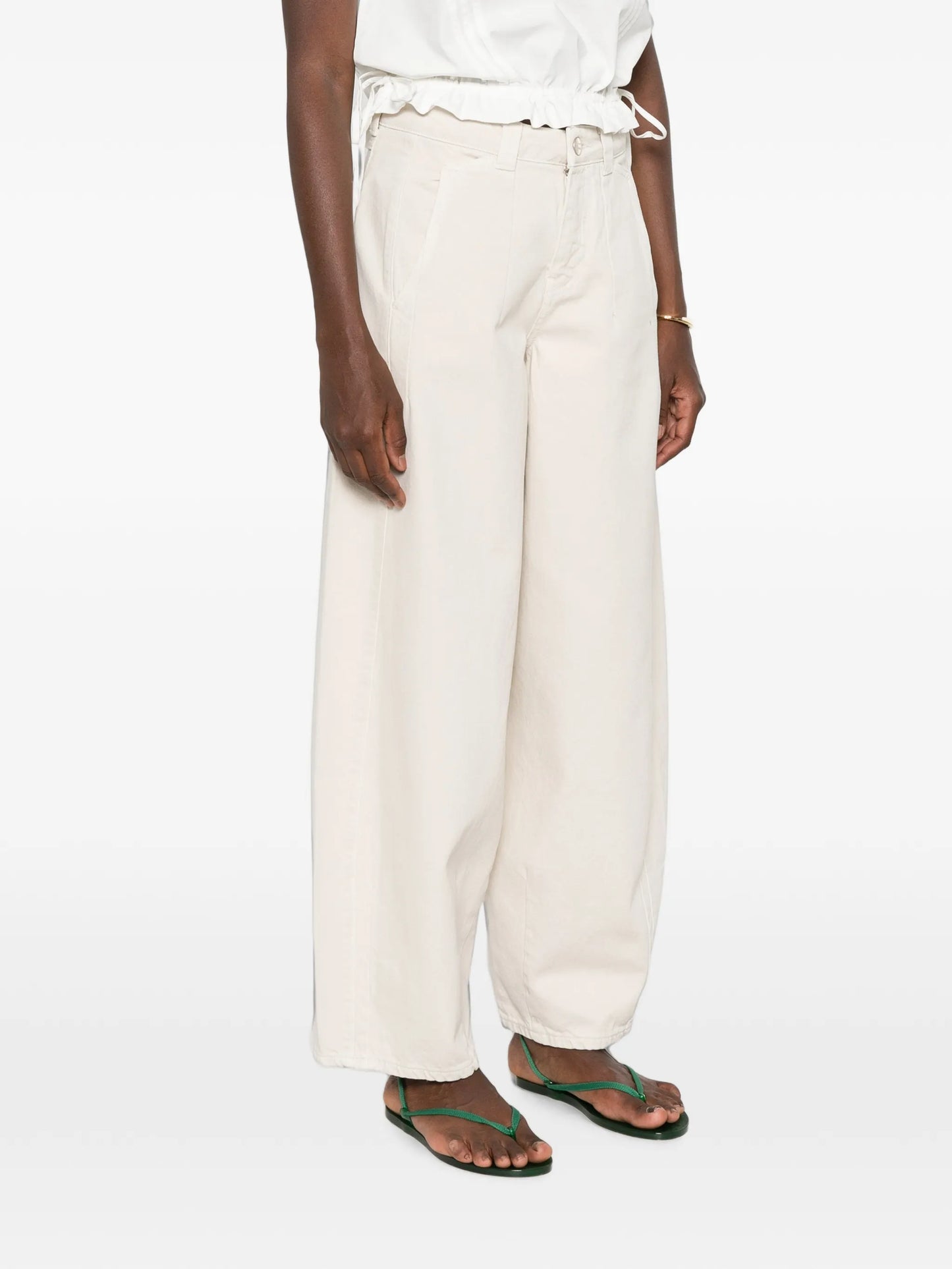 Erika barrel-leg jeans