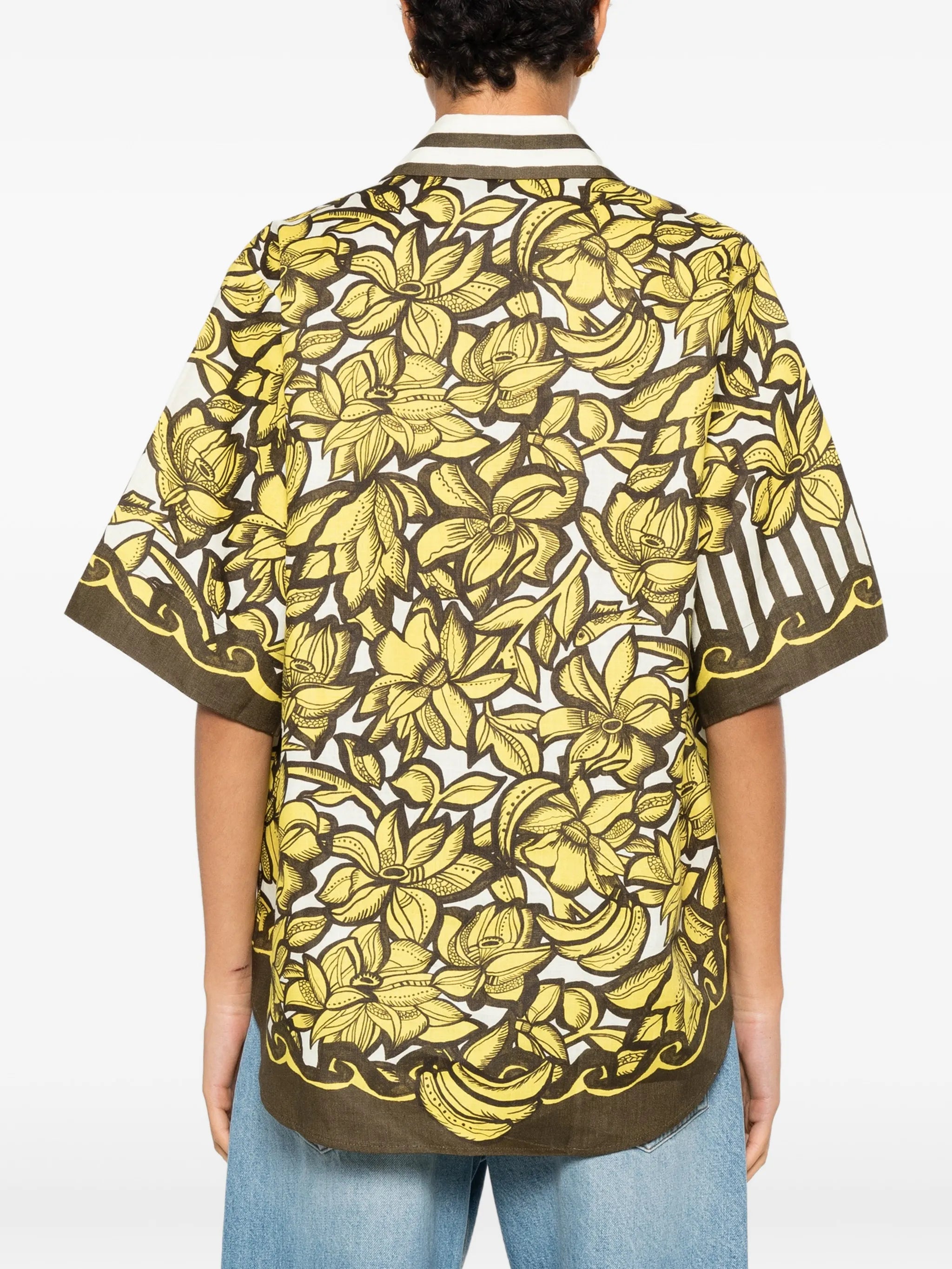 Mona floral-print shirt