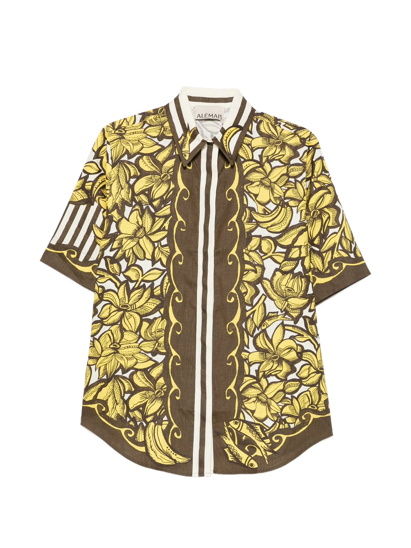 Mona floral-print shirt