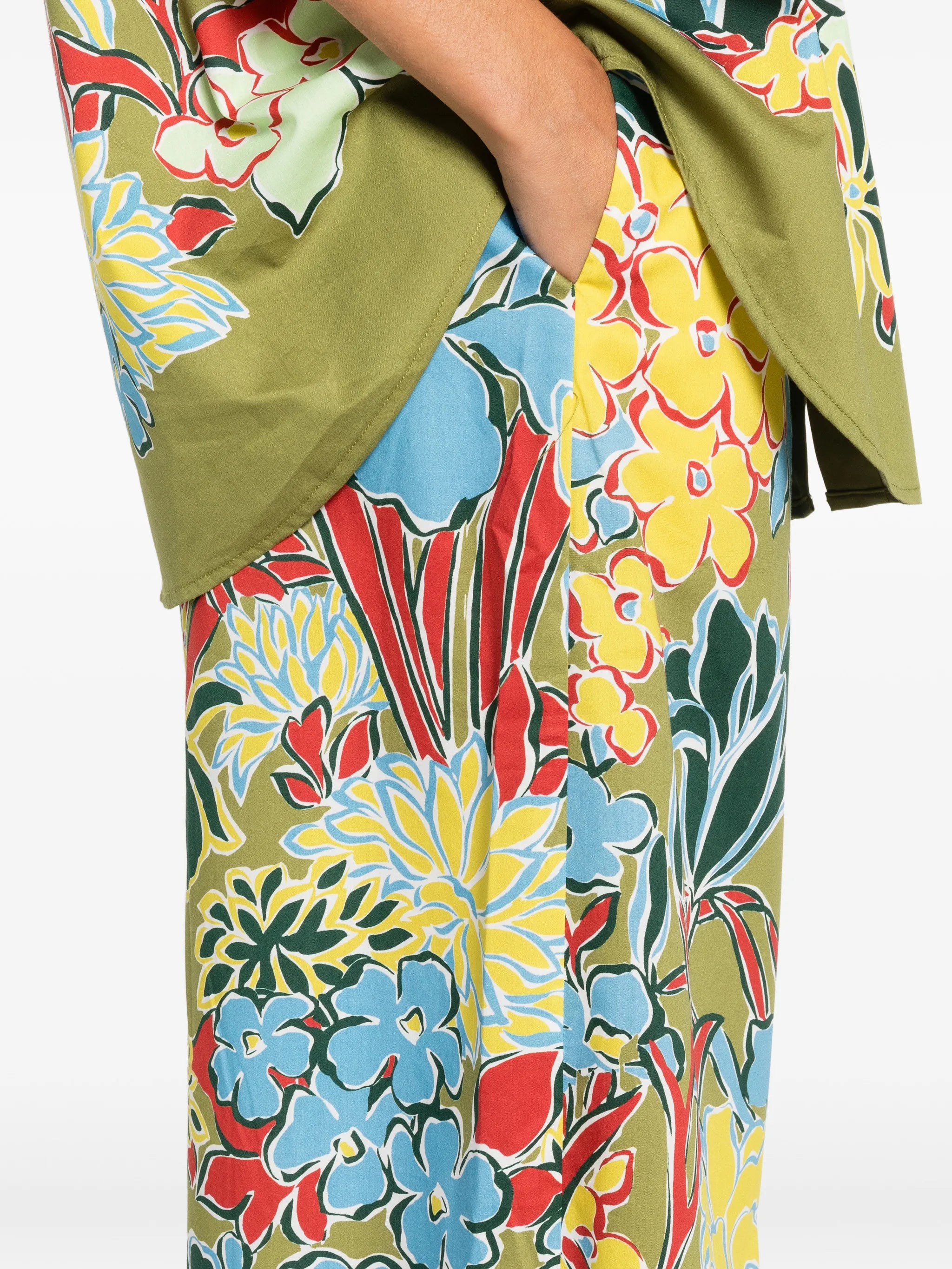 Solstice floral-print palazzo pants