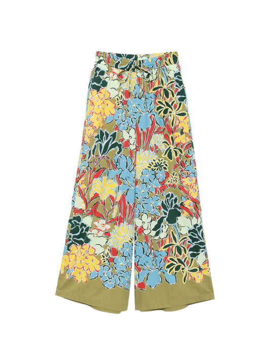 Solstice floral-print palazzo pants