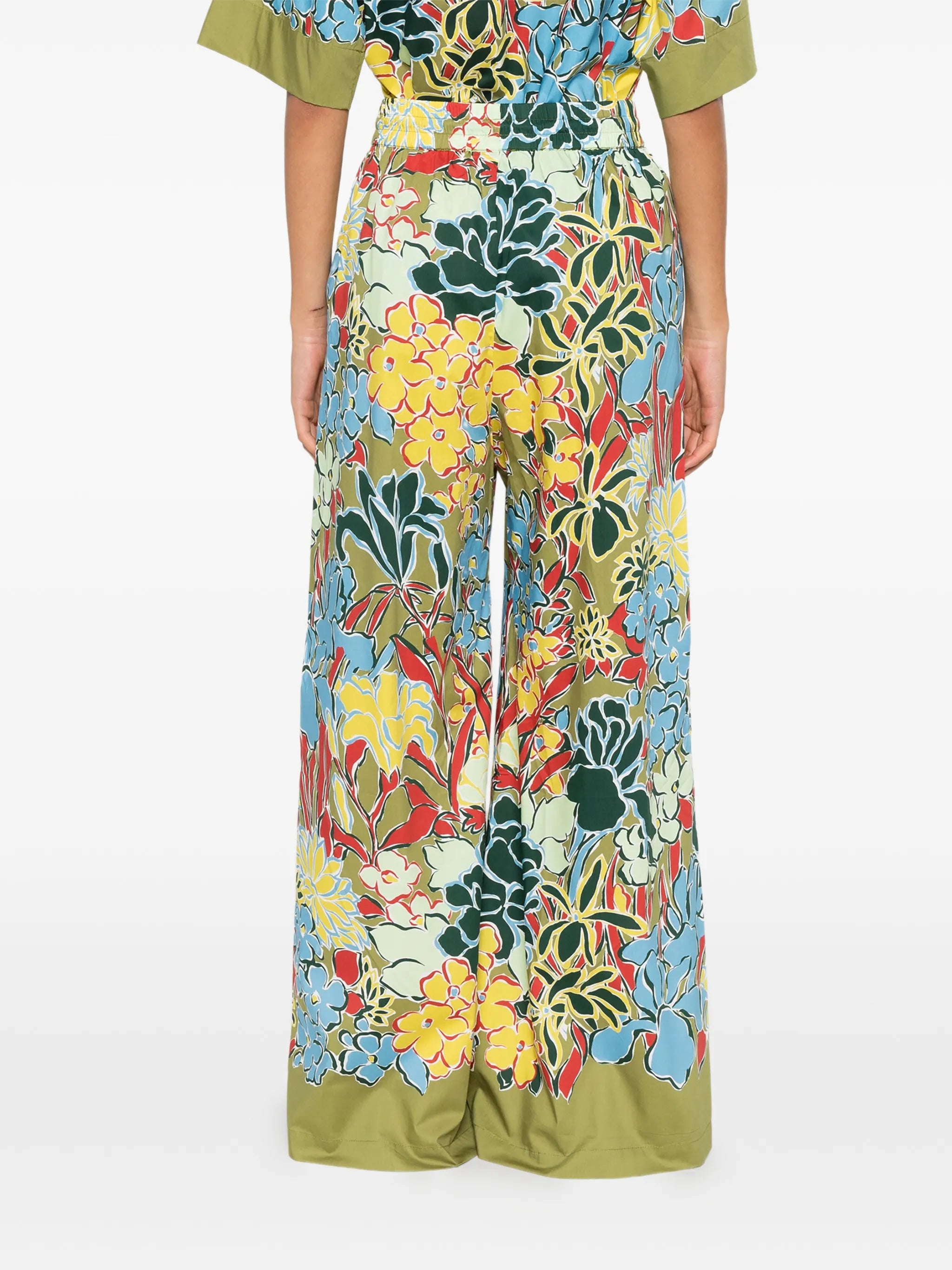 Solstice floral-print palazzo pants