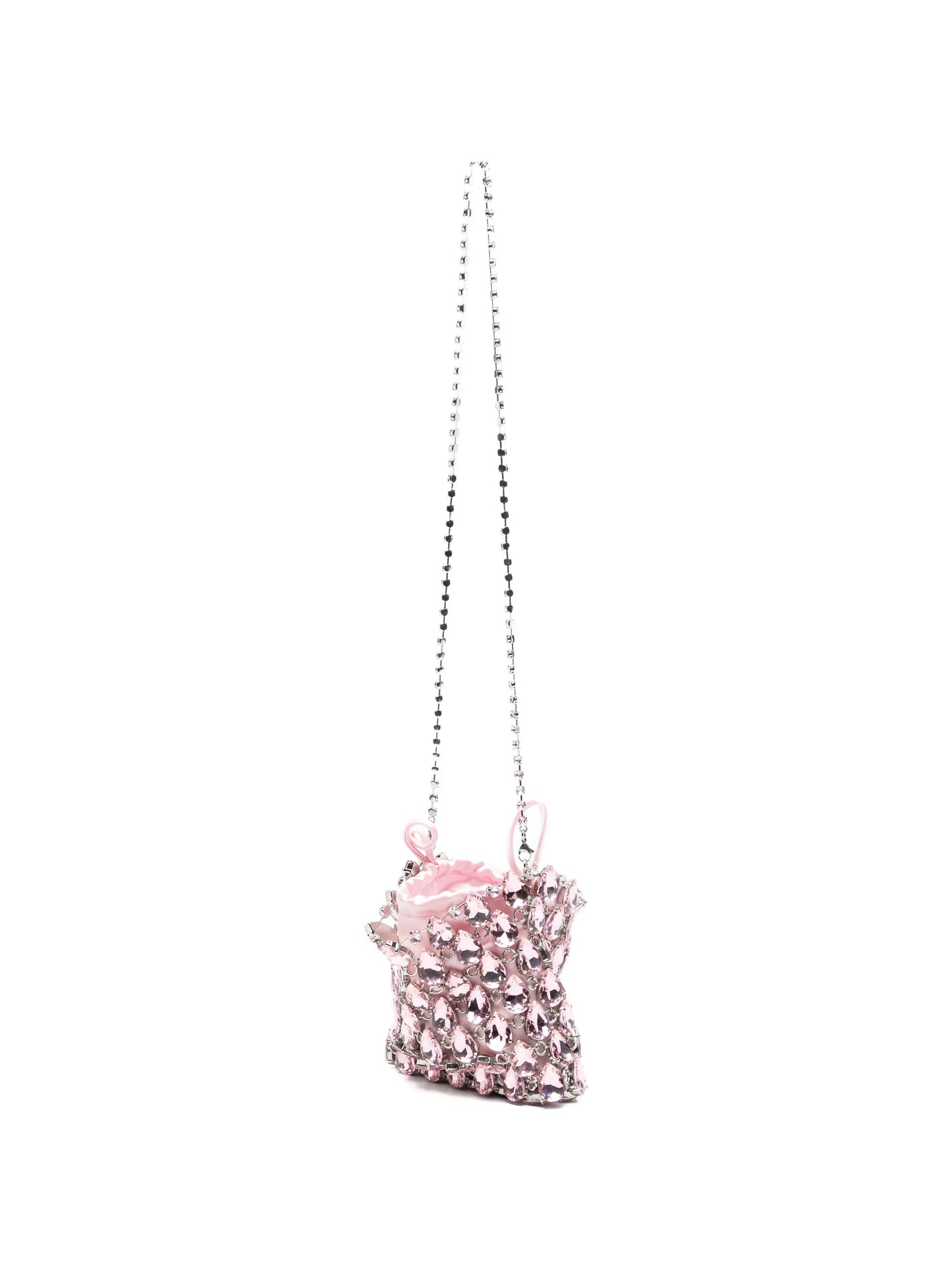mini crystal-embellished shoulder bag