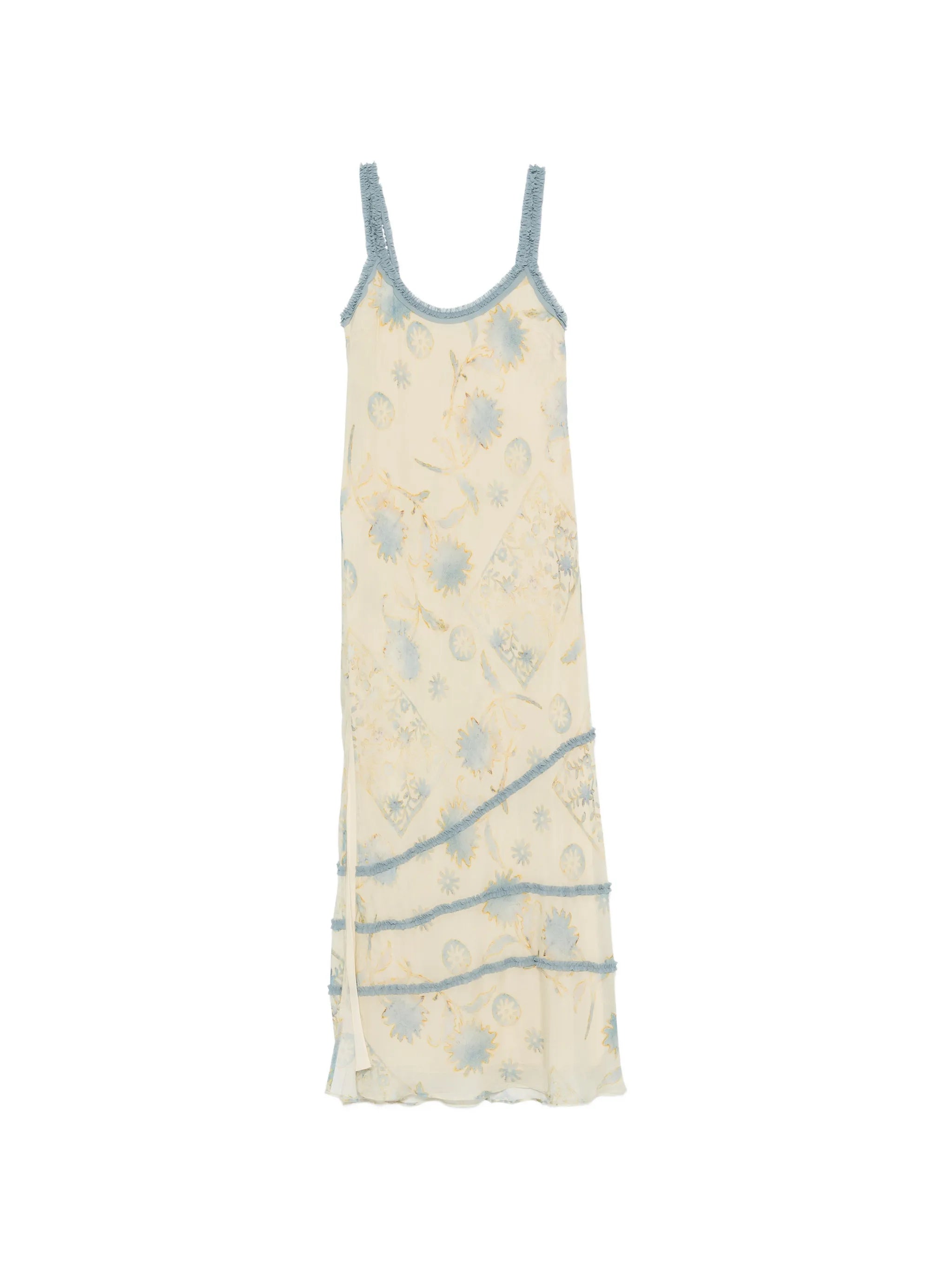 Cecile floral-print midi dress