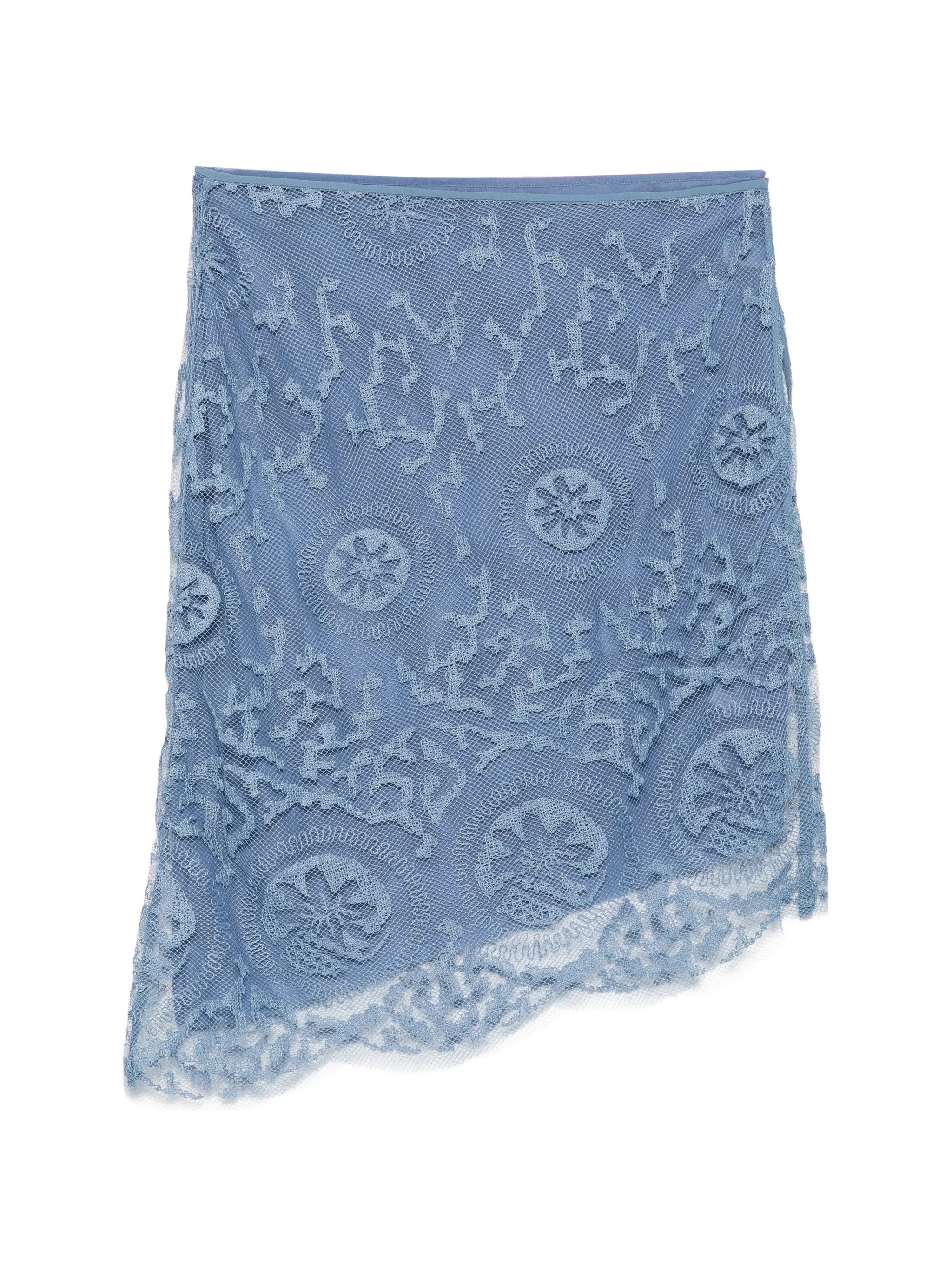 Leif mesh midi skirt