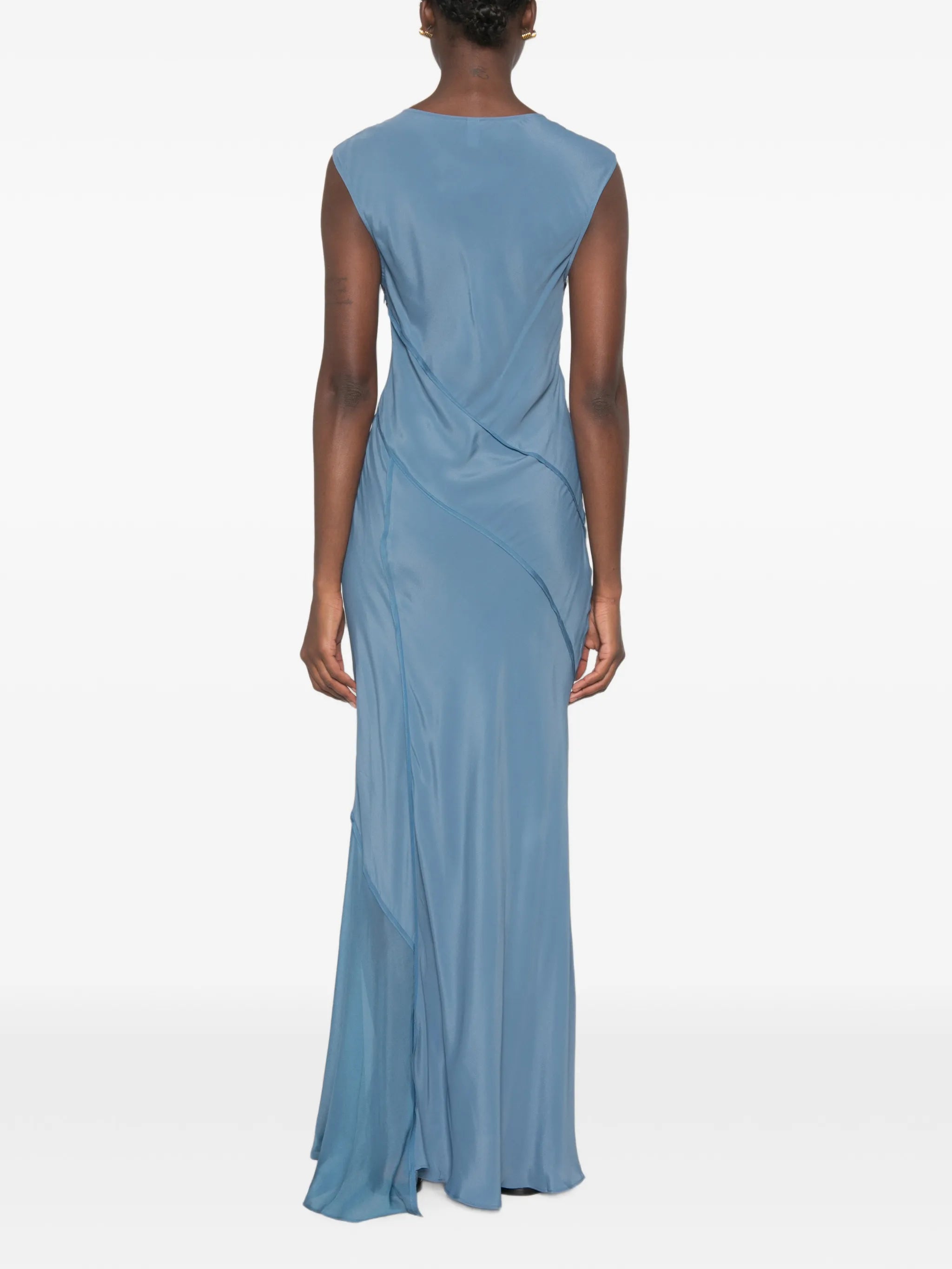 Elin panelled gown