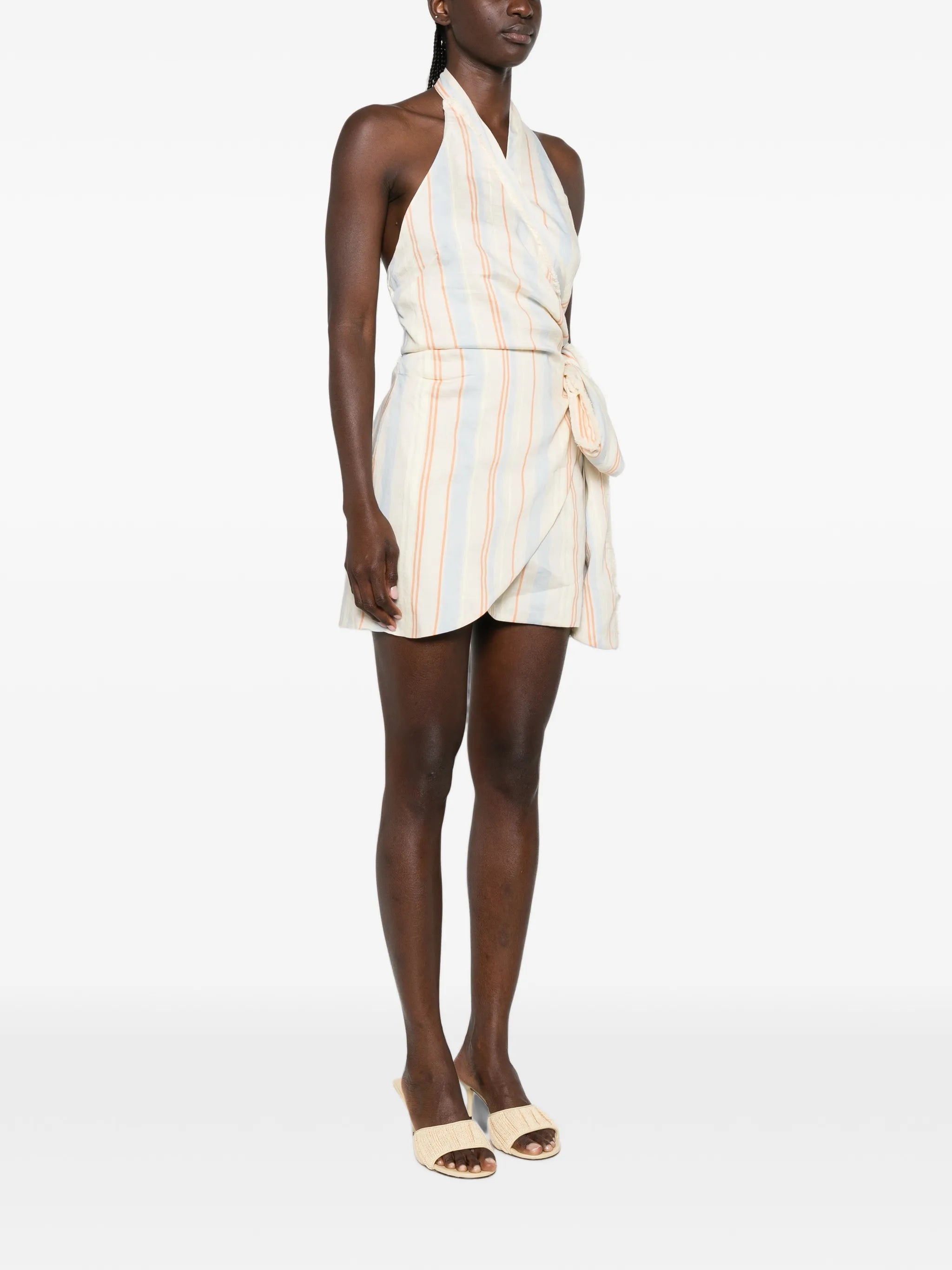 Pernille wrap mini dress