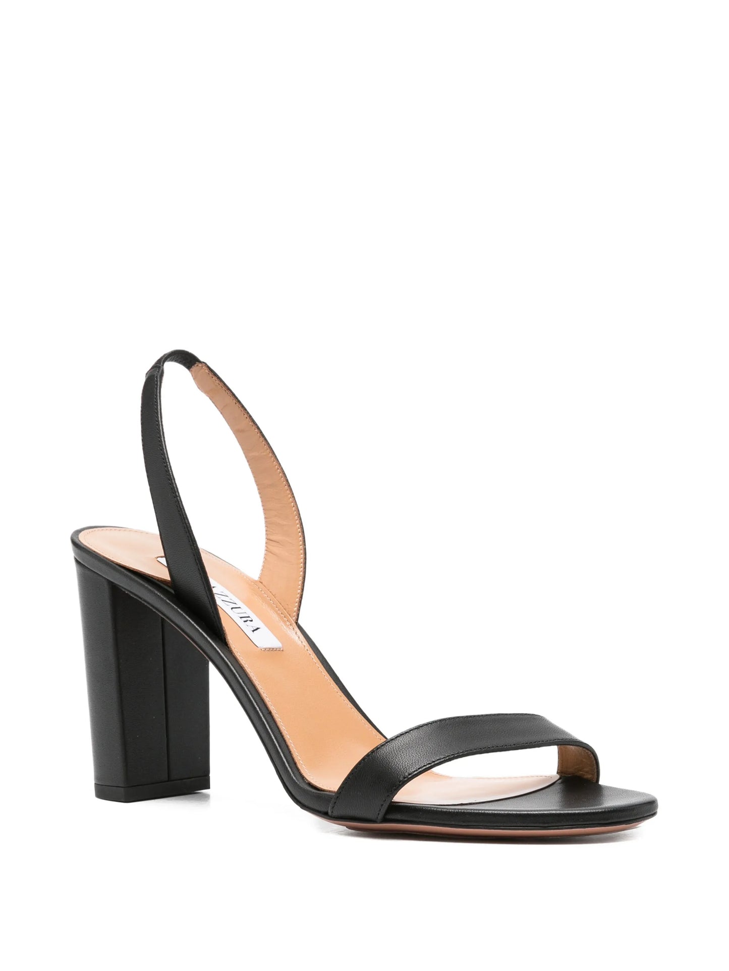 So Nude block sandals