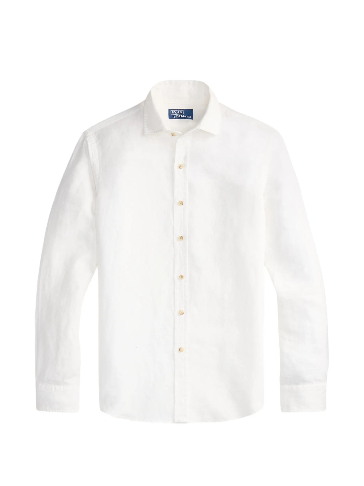 Custom Fit Pony-embroidered linen shirt