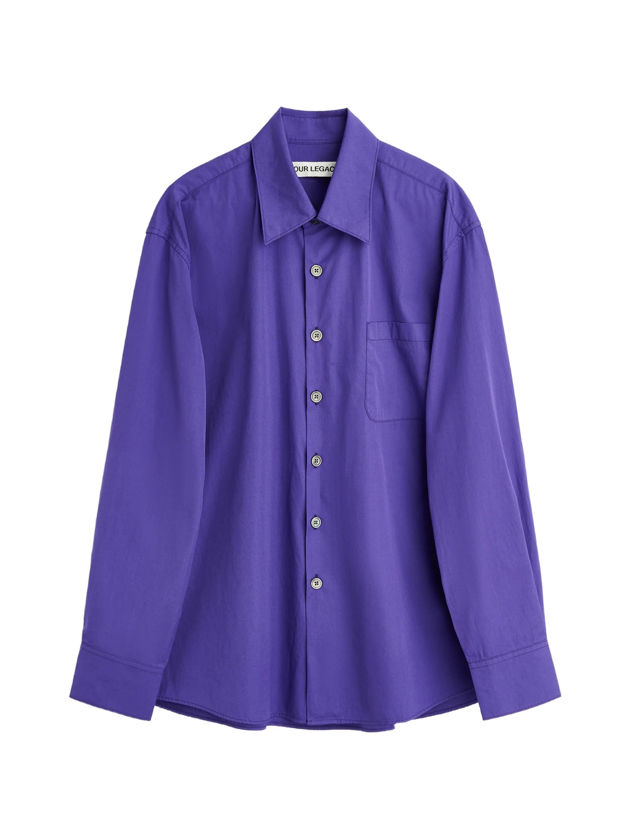 pocket poplin shirt