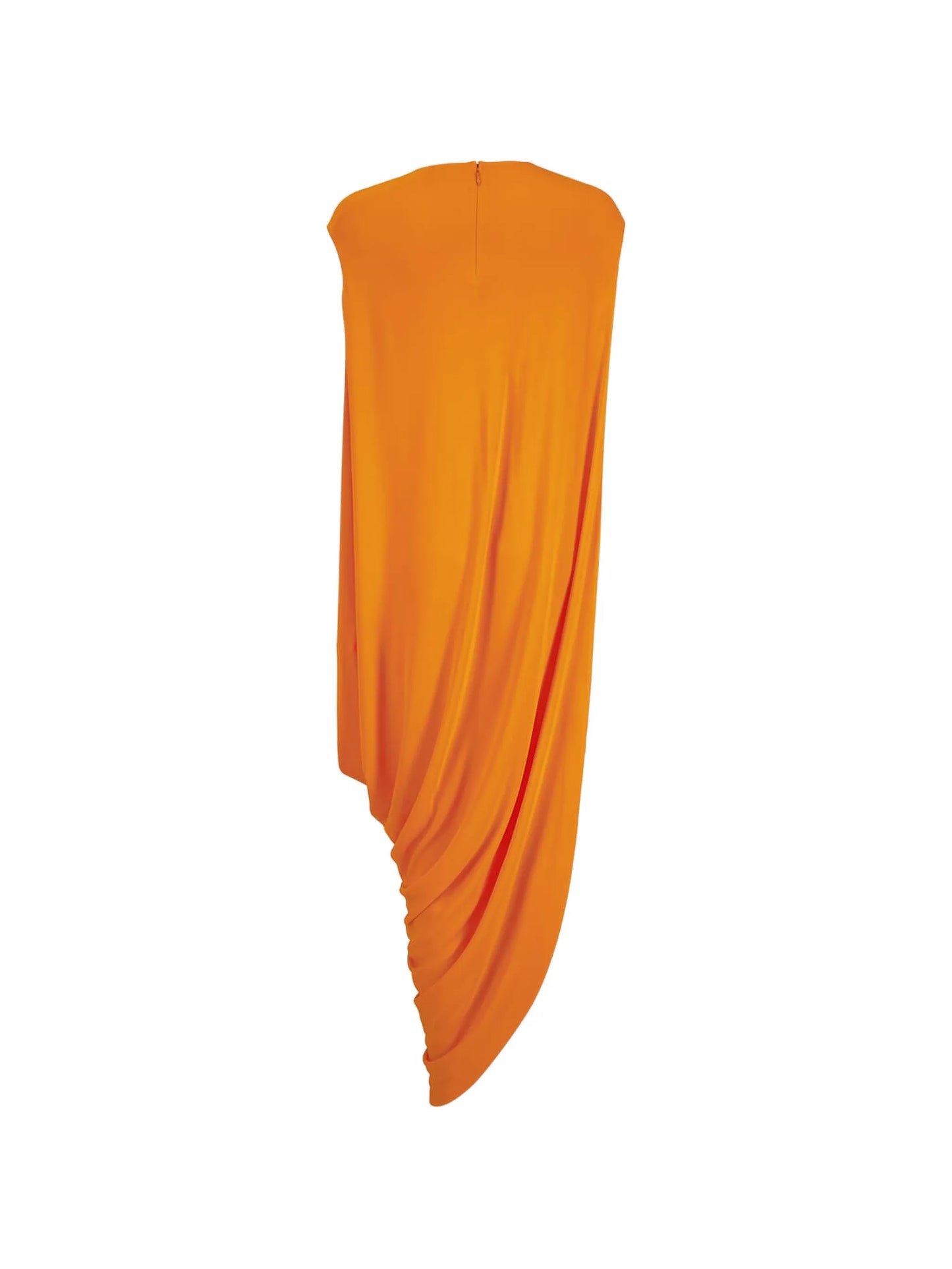 draped sleeveless top