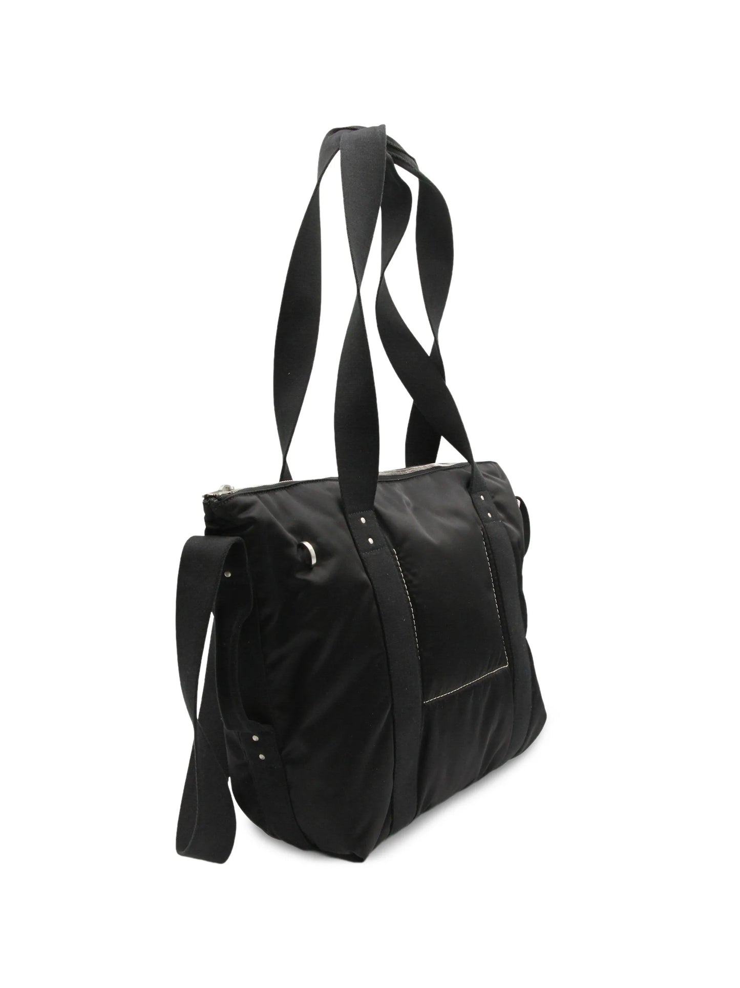 strap detail tote bag