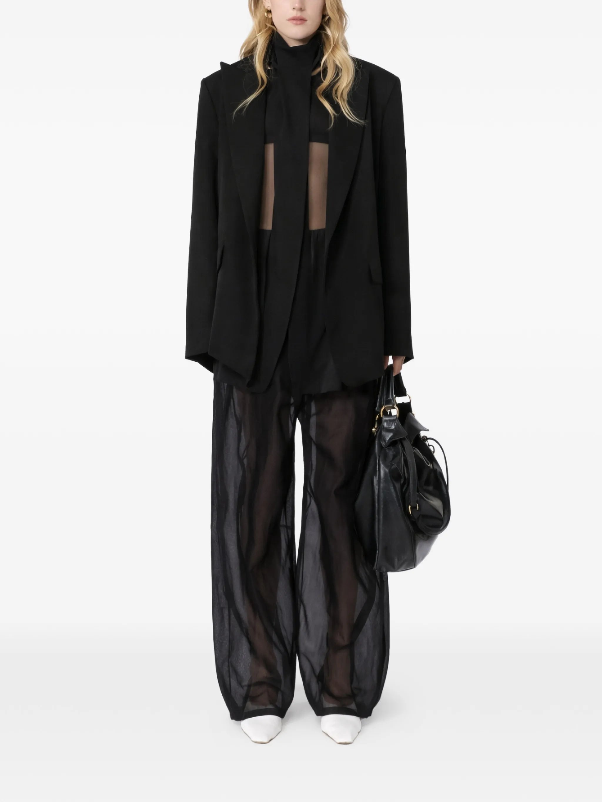 Spsfavetta panel-detail trousers