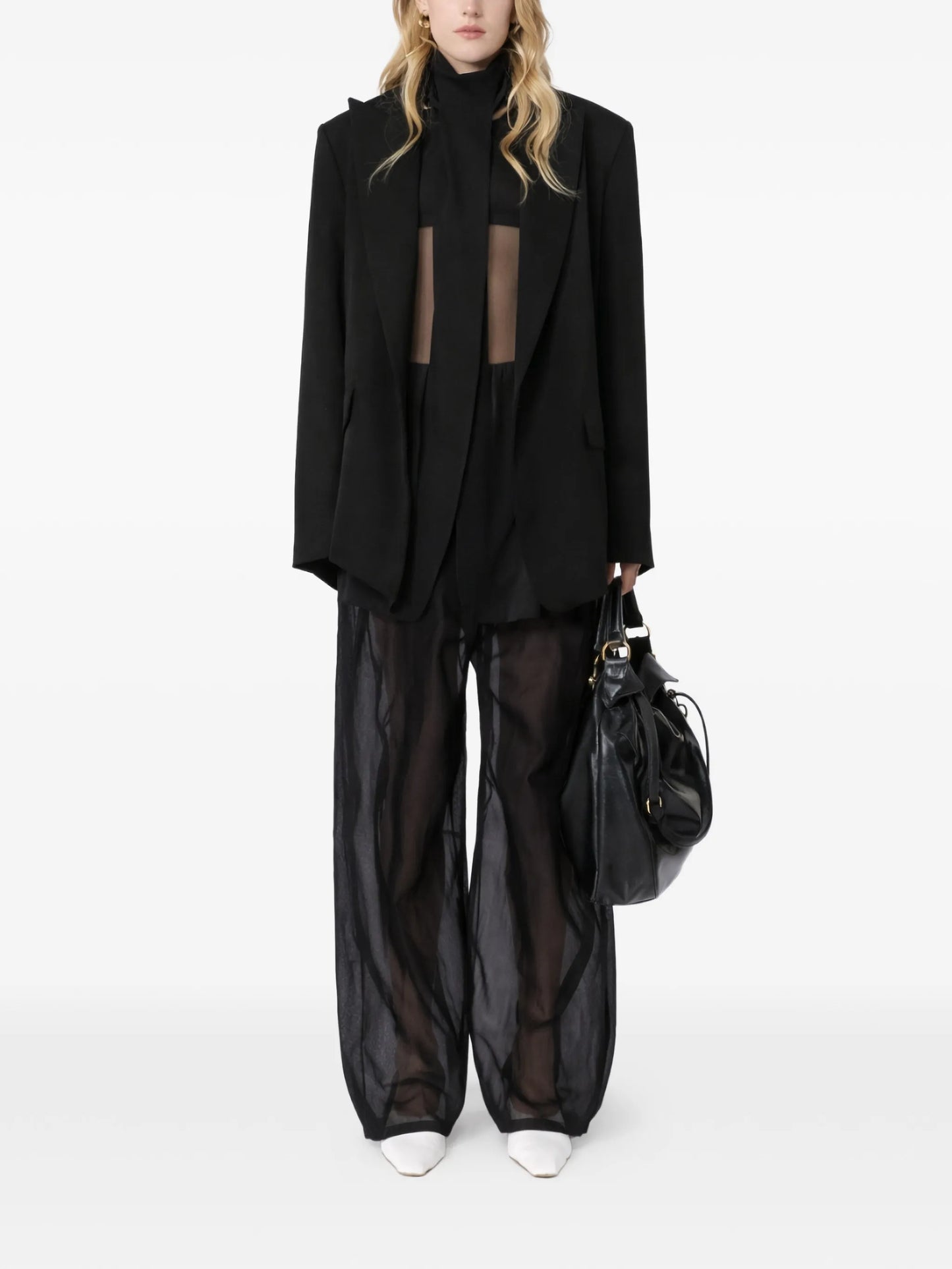 Spsfavetta panel-detail trousers