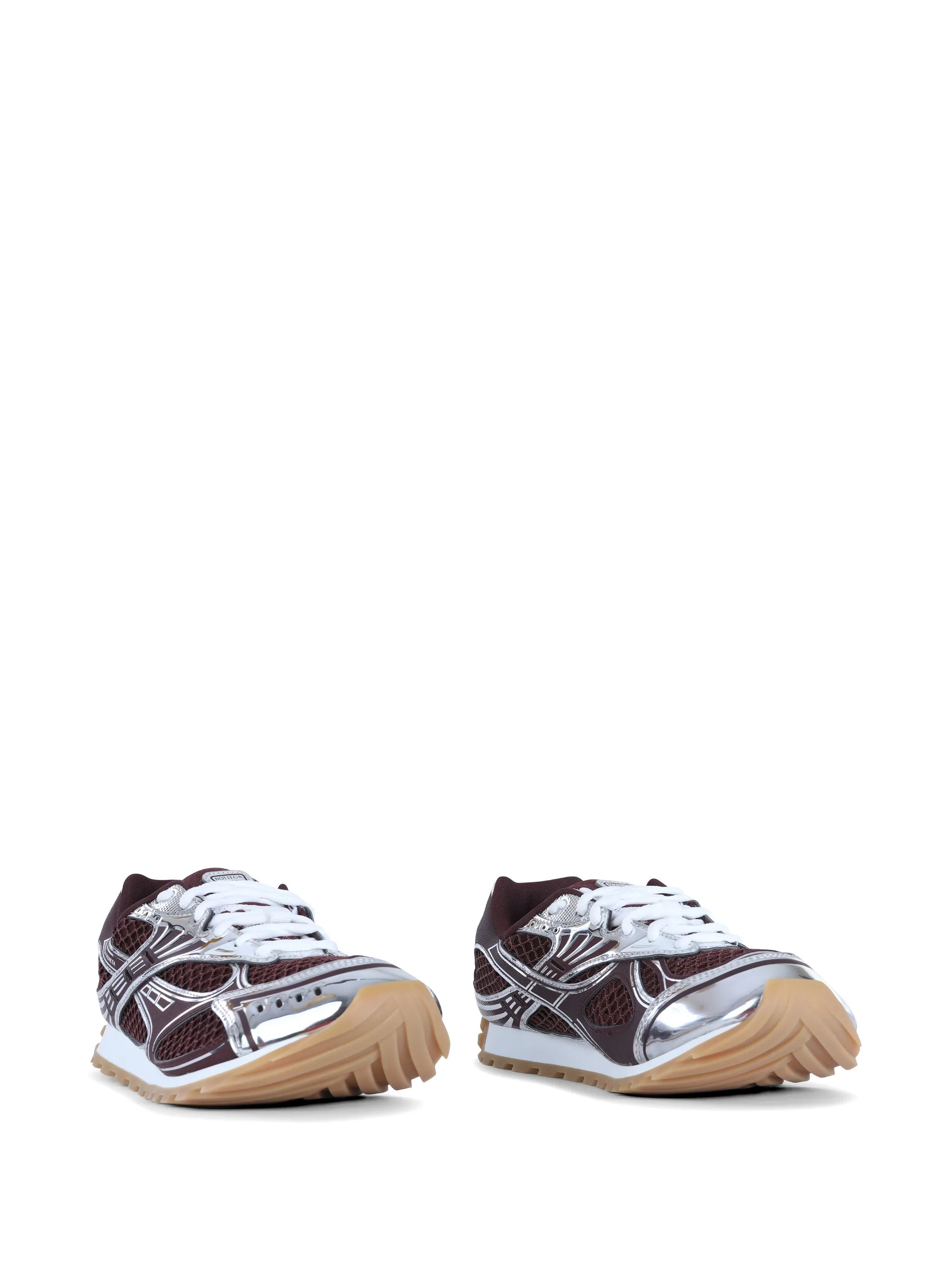 Orbit mesh detail sneakers