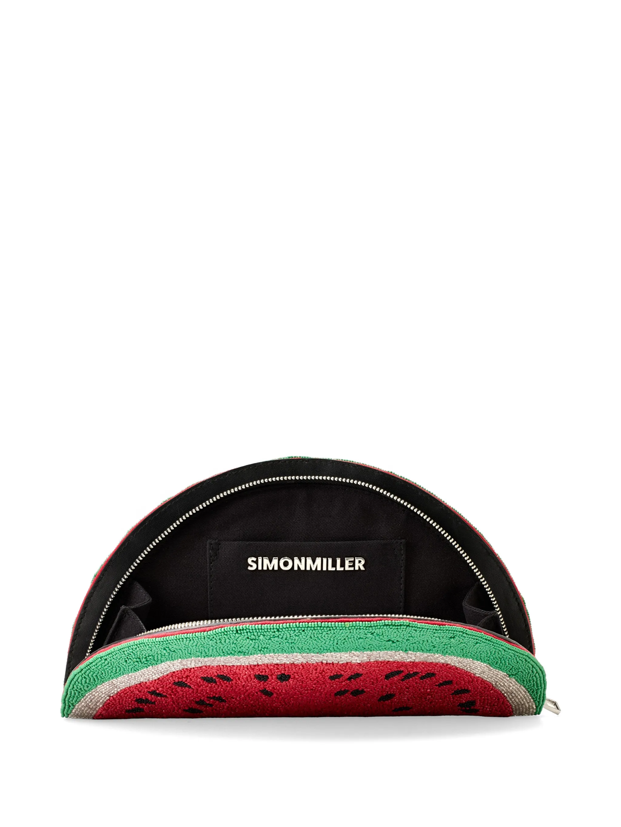 beaded Lune clutch
