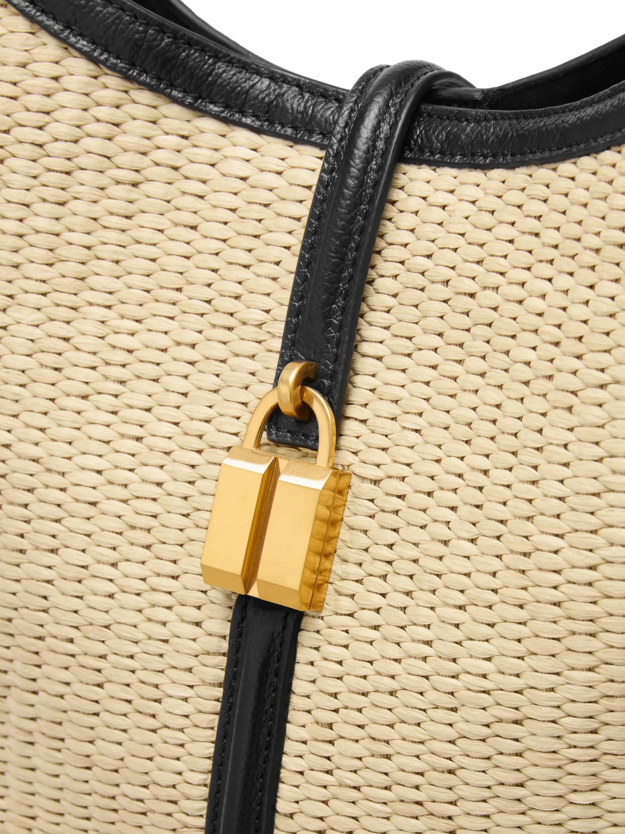 Siena raffia tote bag