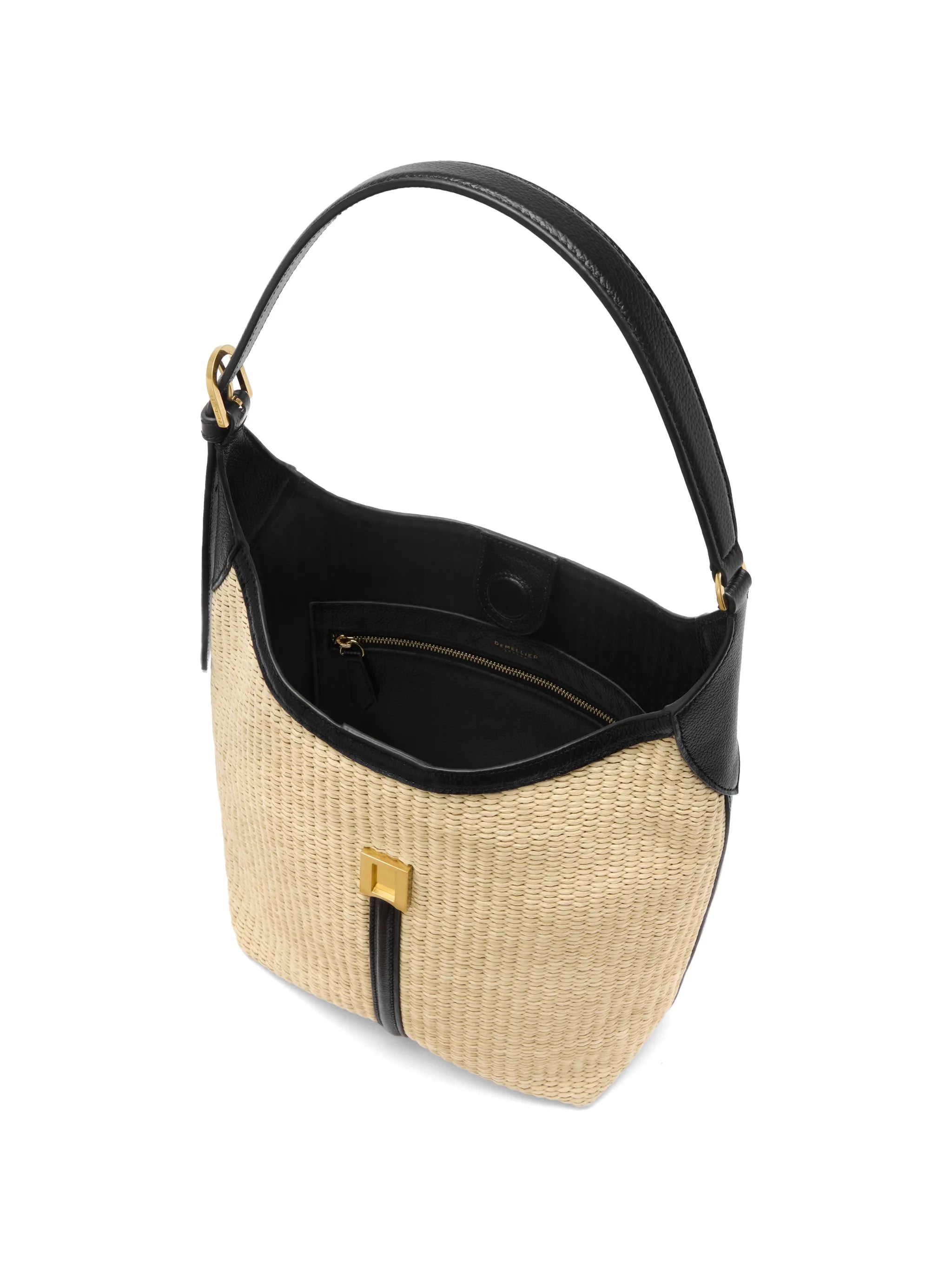 Siena raffia tote bag