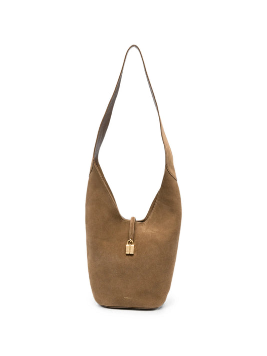 Siena suede shoulder bag