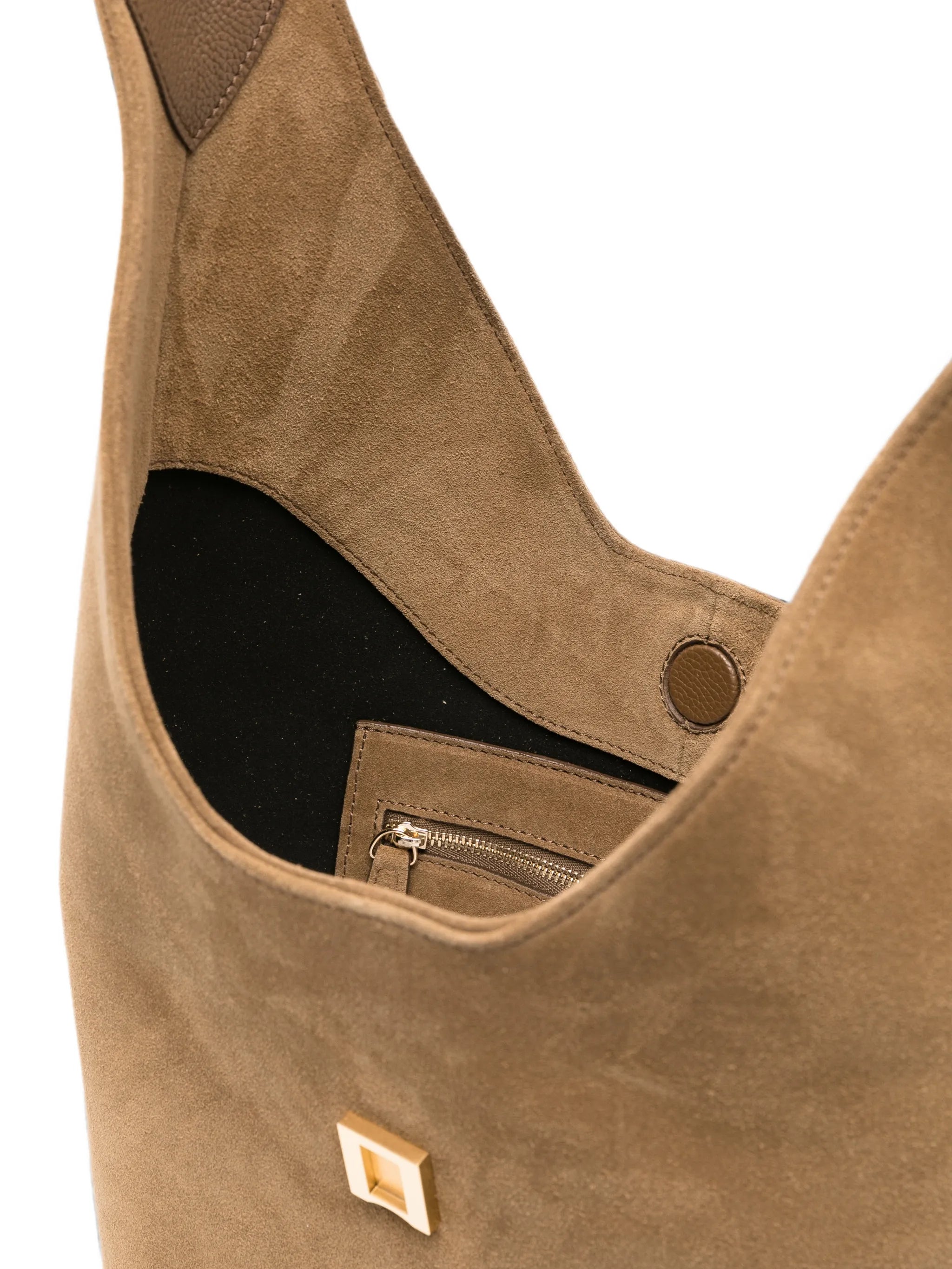 Siena suede shoulder bag